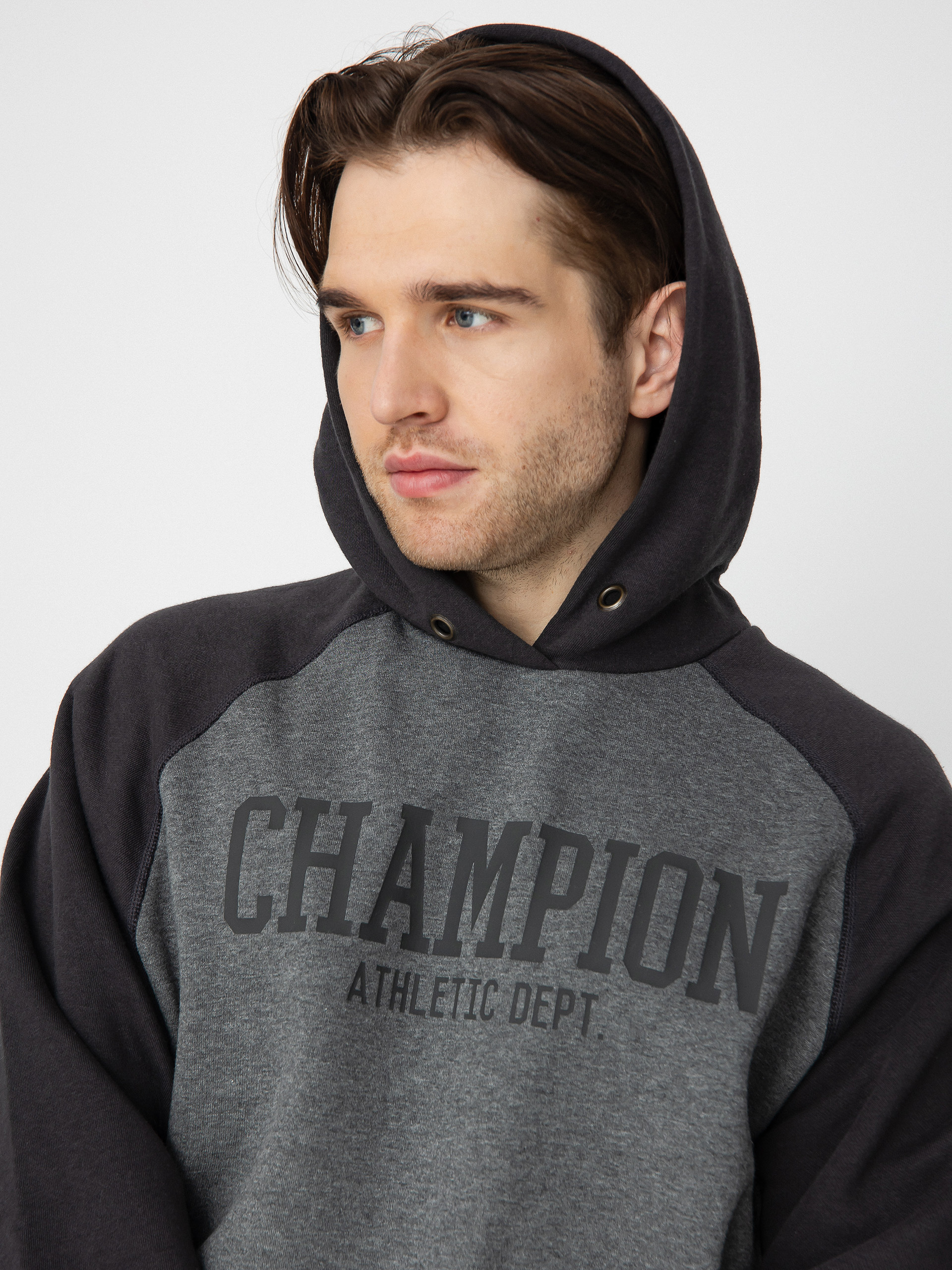 Bluza z kapturem Champion Legacy Hooded Sweatshirt 219169 HD (gahm/chr)