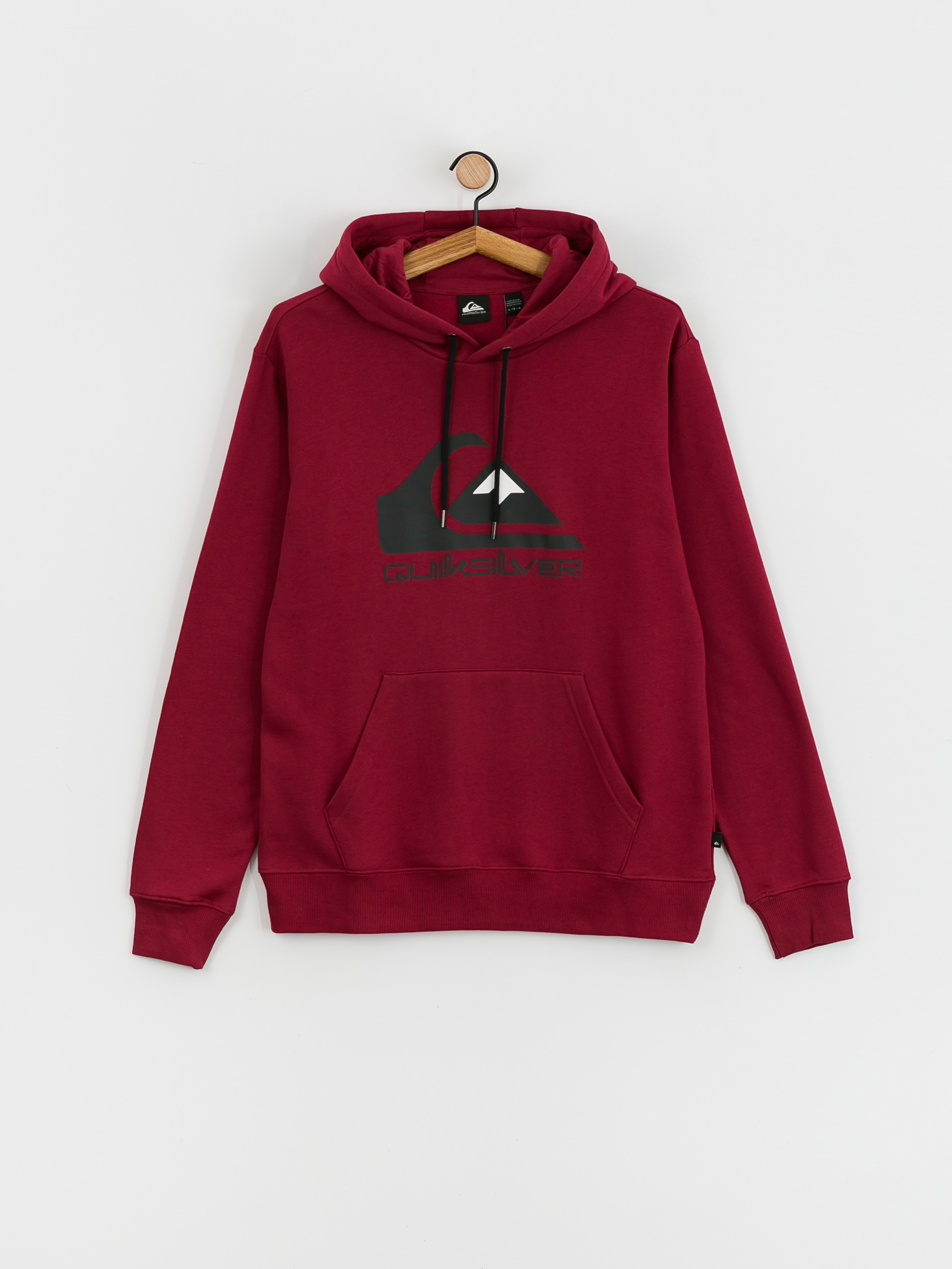 Bluza z kapturem Quiksilver Big Logo HD (tibetan red)