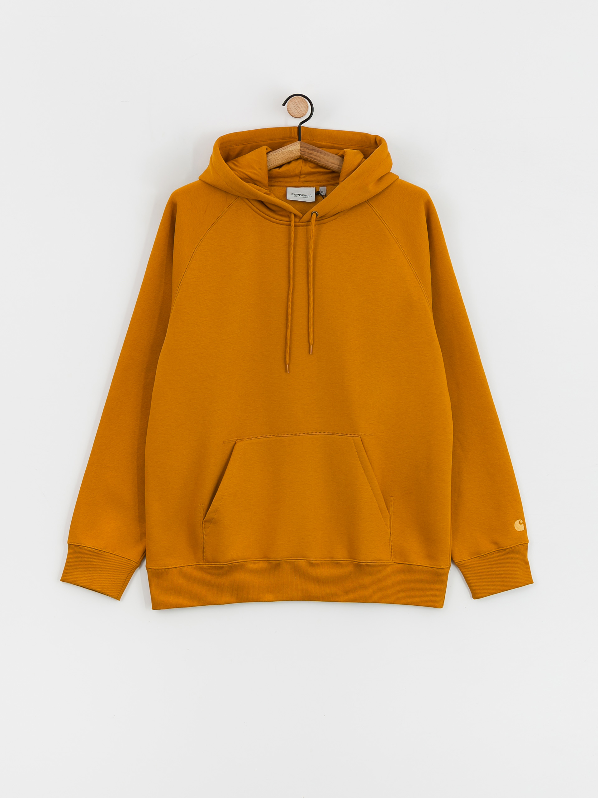 Bluza z kapturem Carhartt WIP Chase HD (buckthorn/gold)