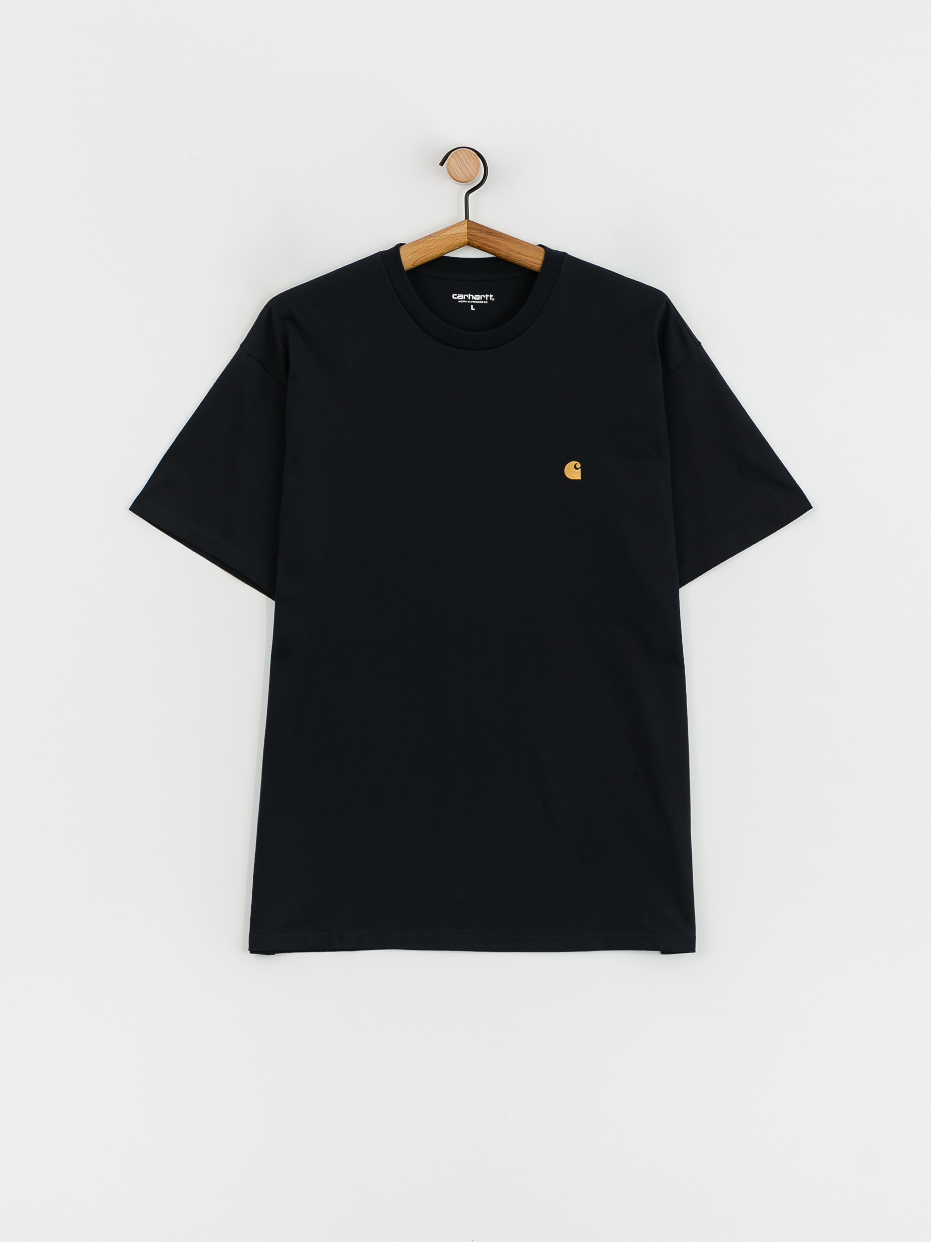 T-shirt Carhartt WIP Chase (dark navy/gold)