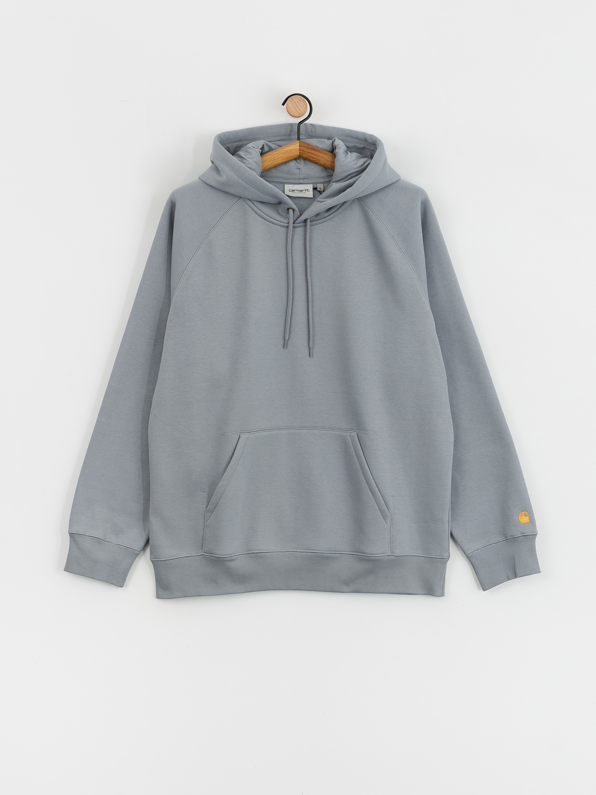 Bluza z kapturem Carhartt WIP Chase HD (mirror/gold)