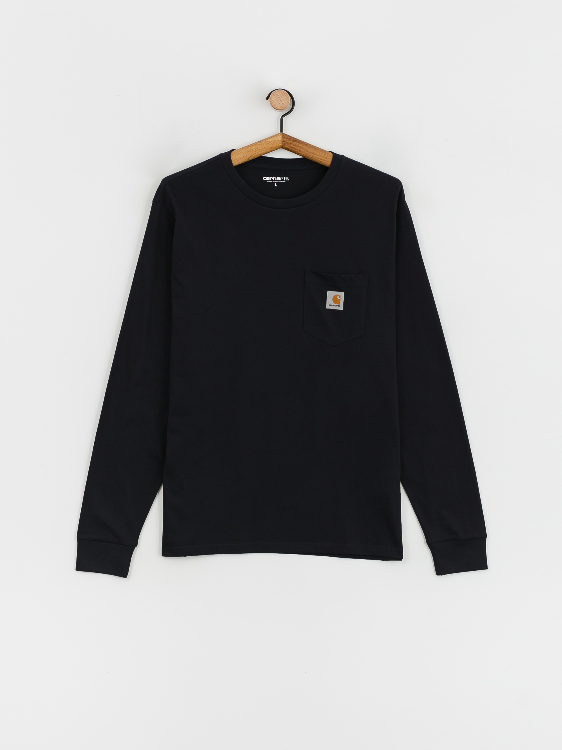 Longsleeve Carhartt WIP Pocket (dark navy)
