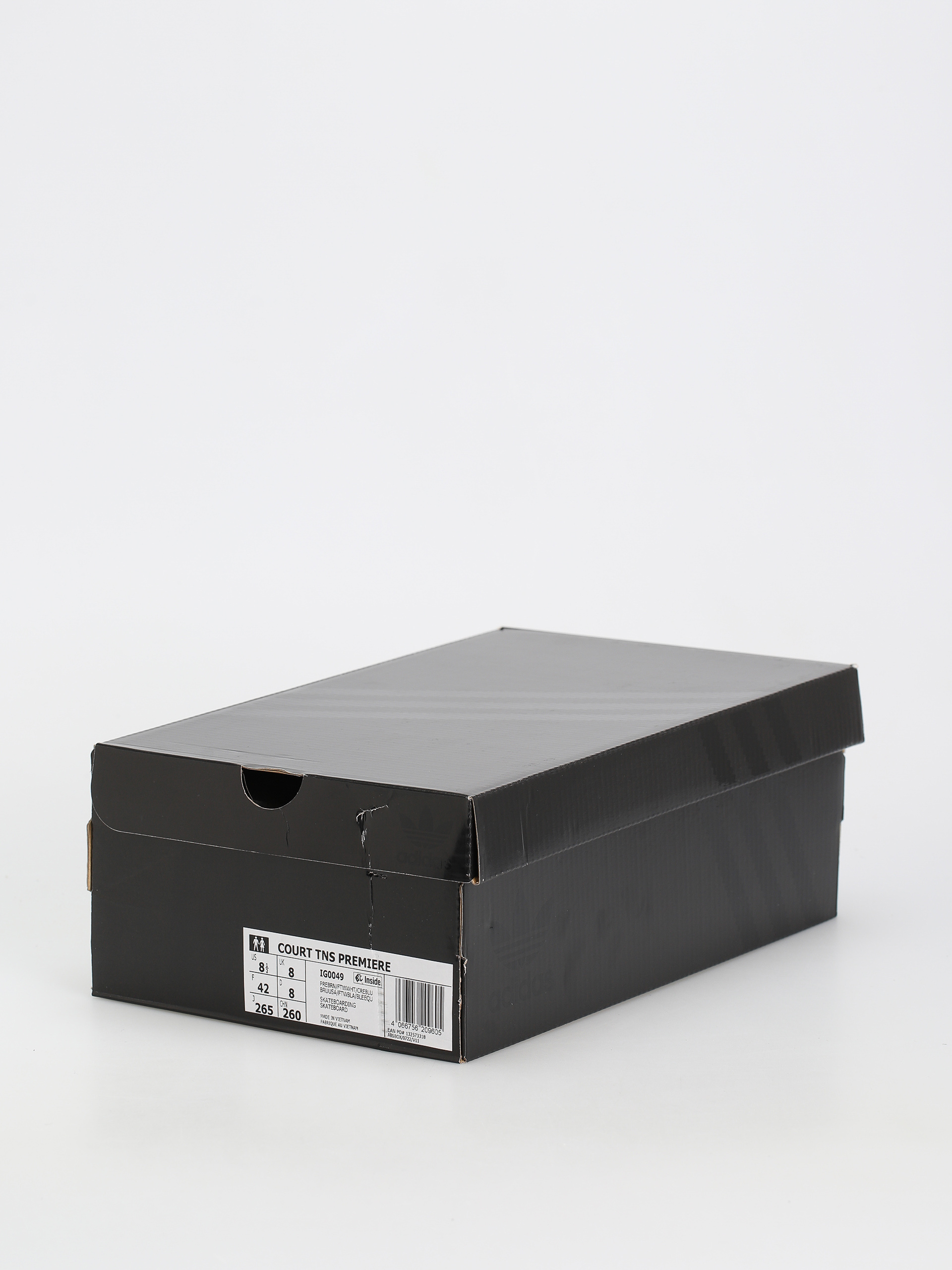 Buty adidas Court Tns Premiere (prebrn/ftwwht/creblu)