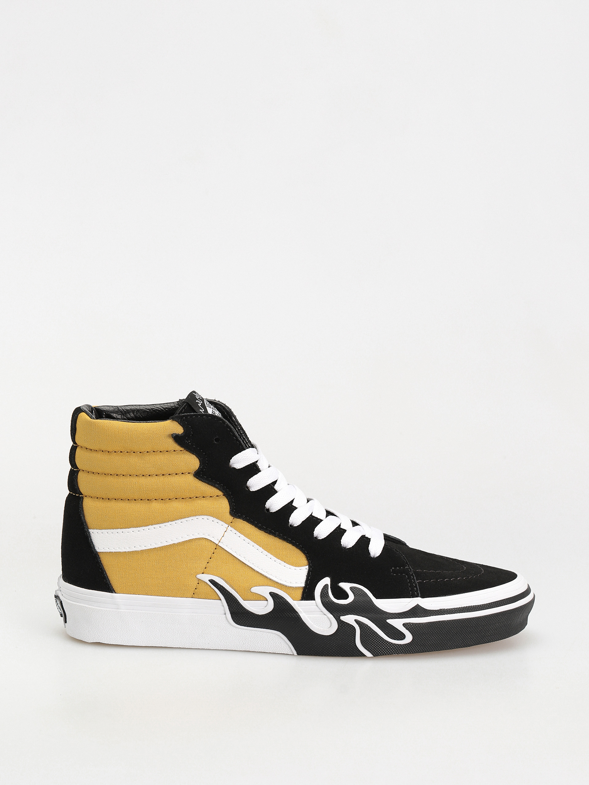 Buty Vans Sk8 Hi Flame (black/yellow)