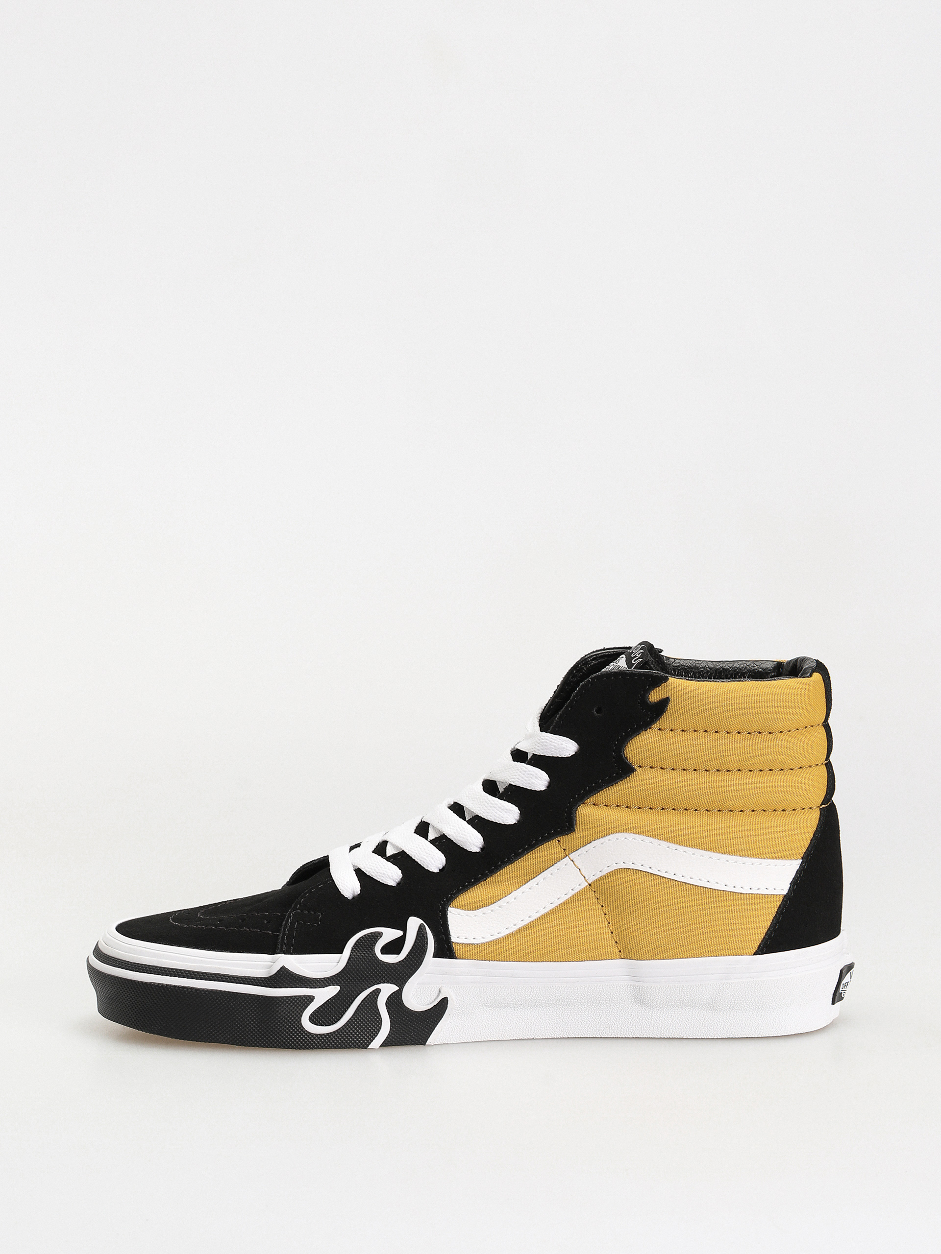 Buty Vans Sk8 Hi Flame (black/yellow)