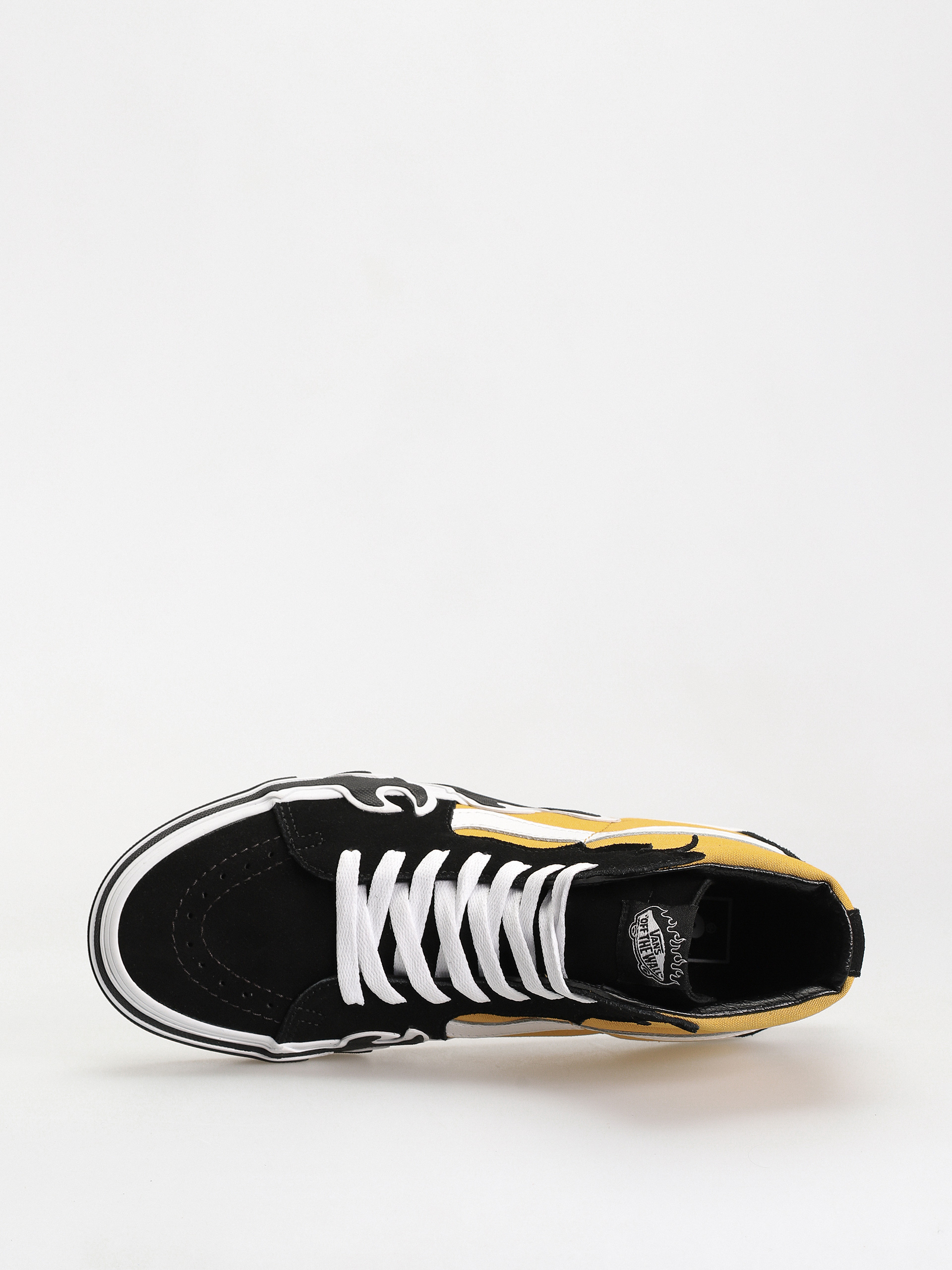 Buty Vans Sk8 Hi Flame (black/yellow)