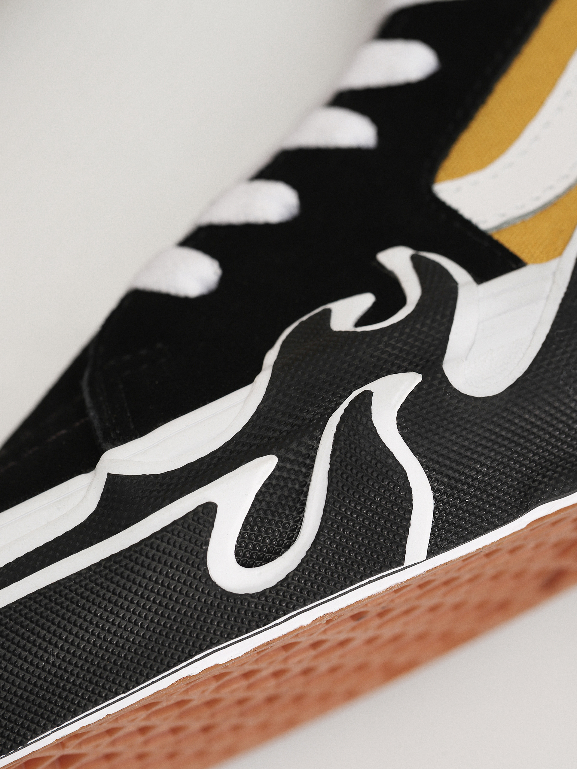 Buty Vans Sk8 Hi Flame (black/yellow)