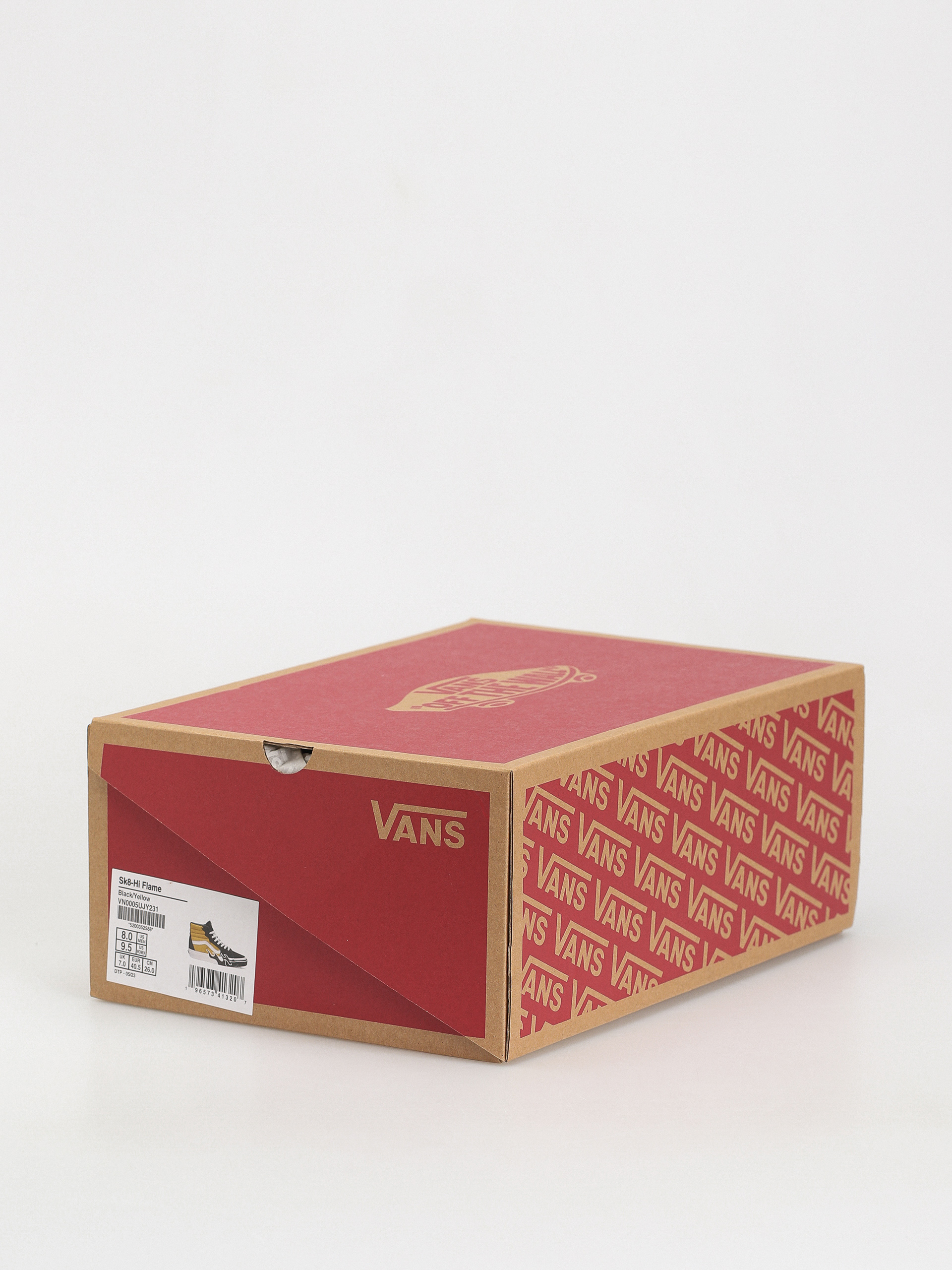 Buty Vans Sk8 Hi Flame (black/yellow)