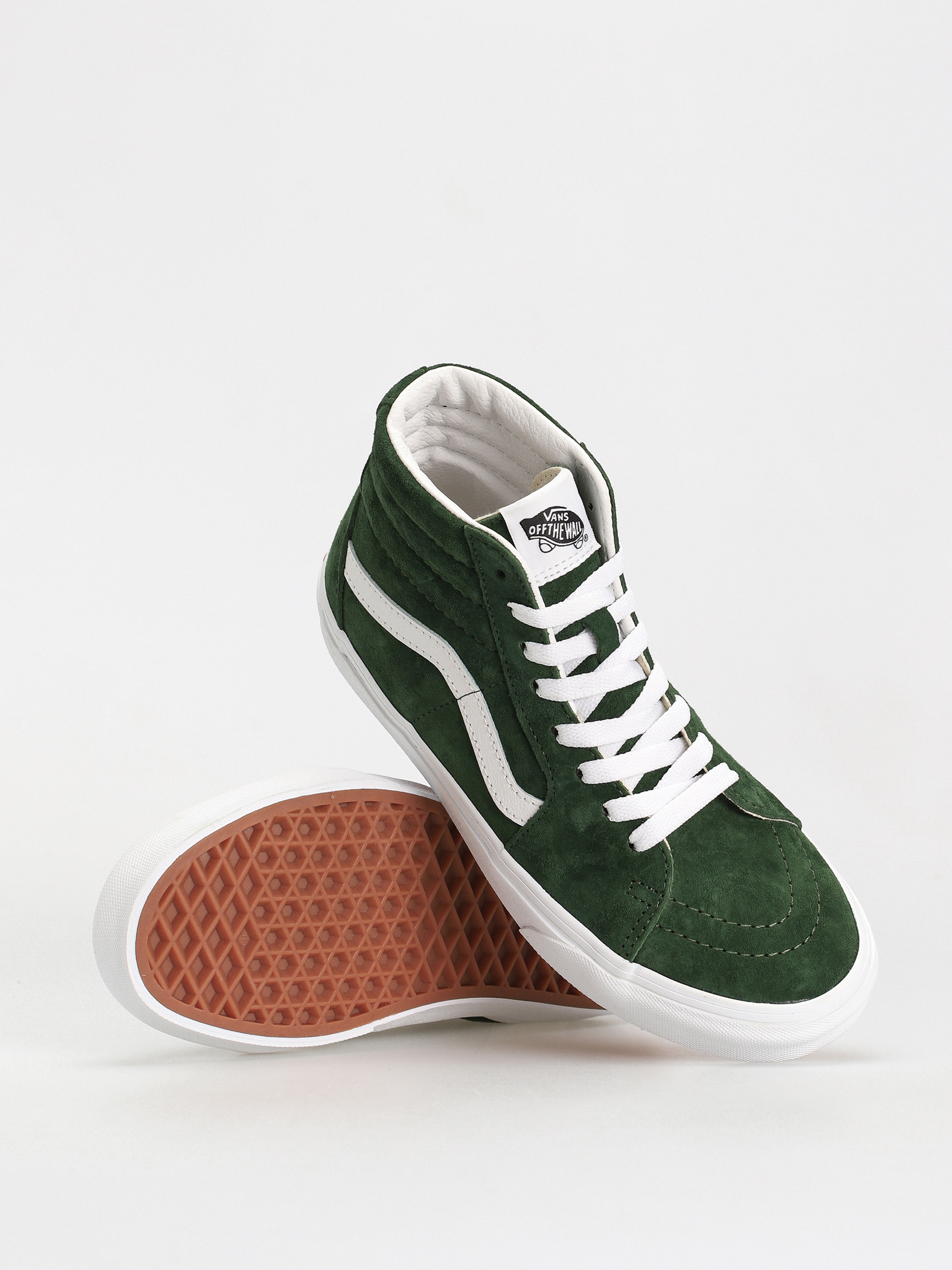 Buty Vans Sk8 Hi (pig suede douglas fir)