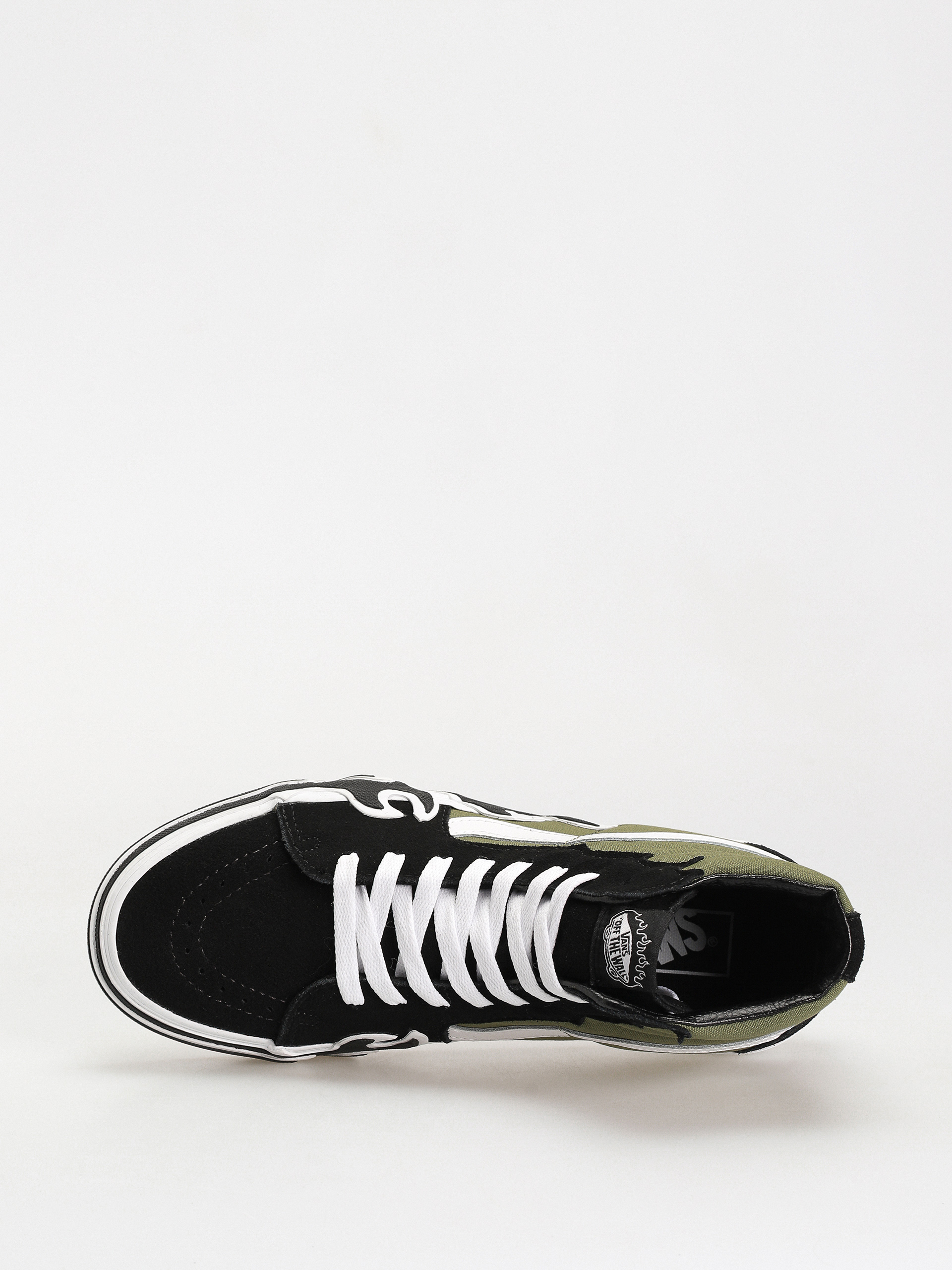 Buty Vans Sk8 Hi Flame (loden green)