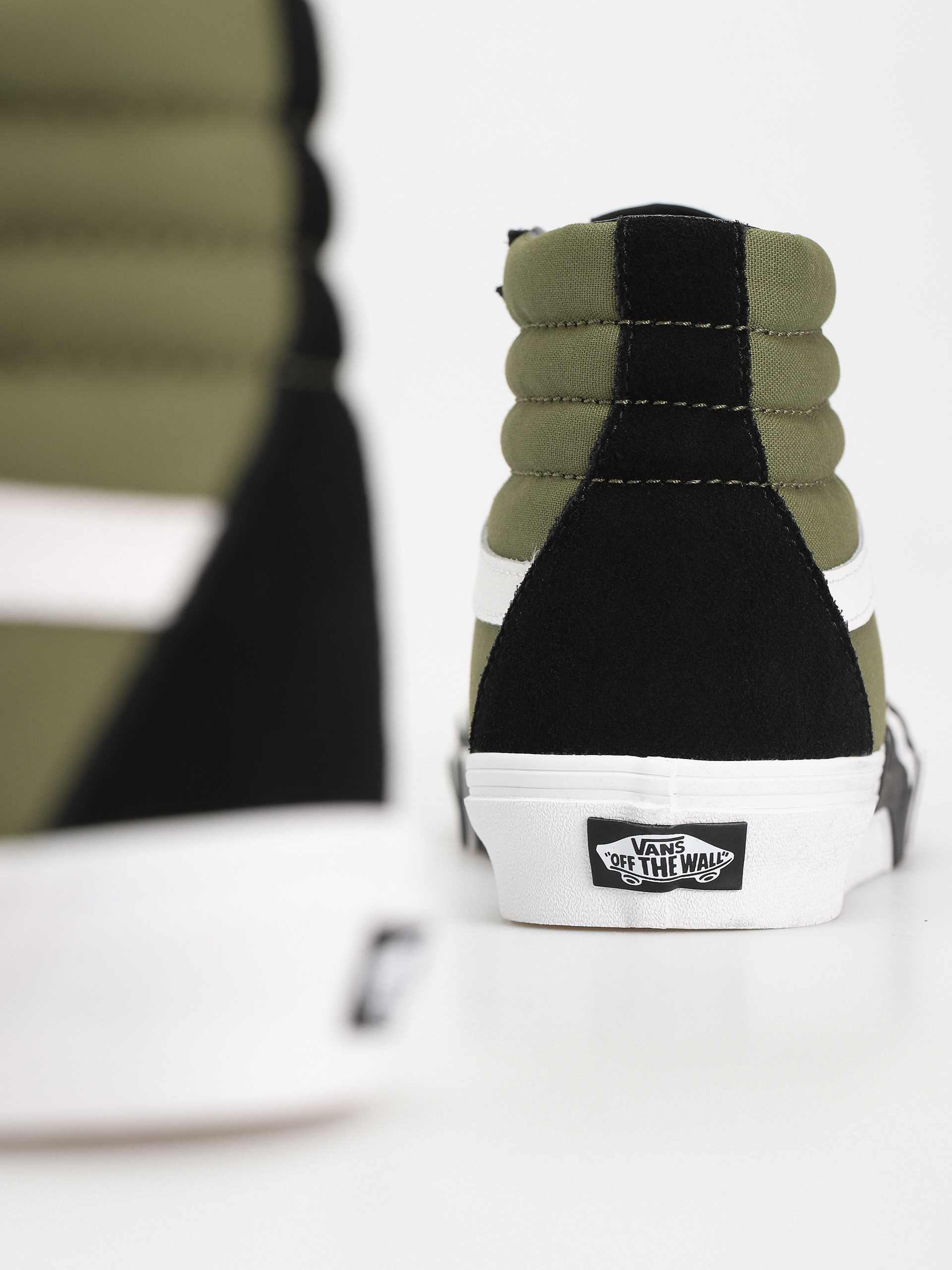 Buty Vans Sk8 Hi Flame (loden green)