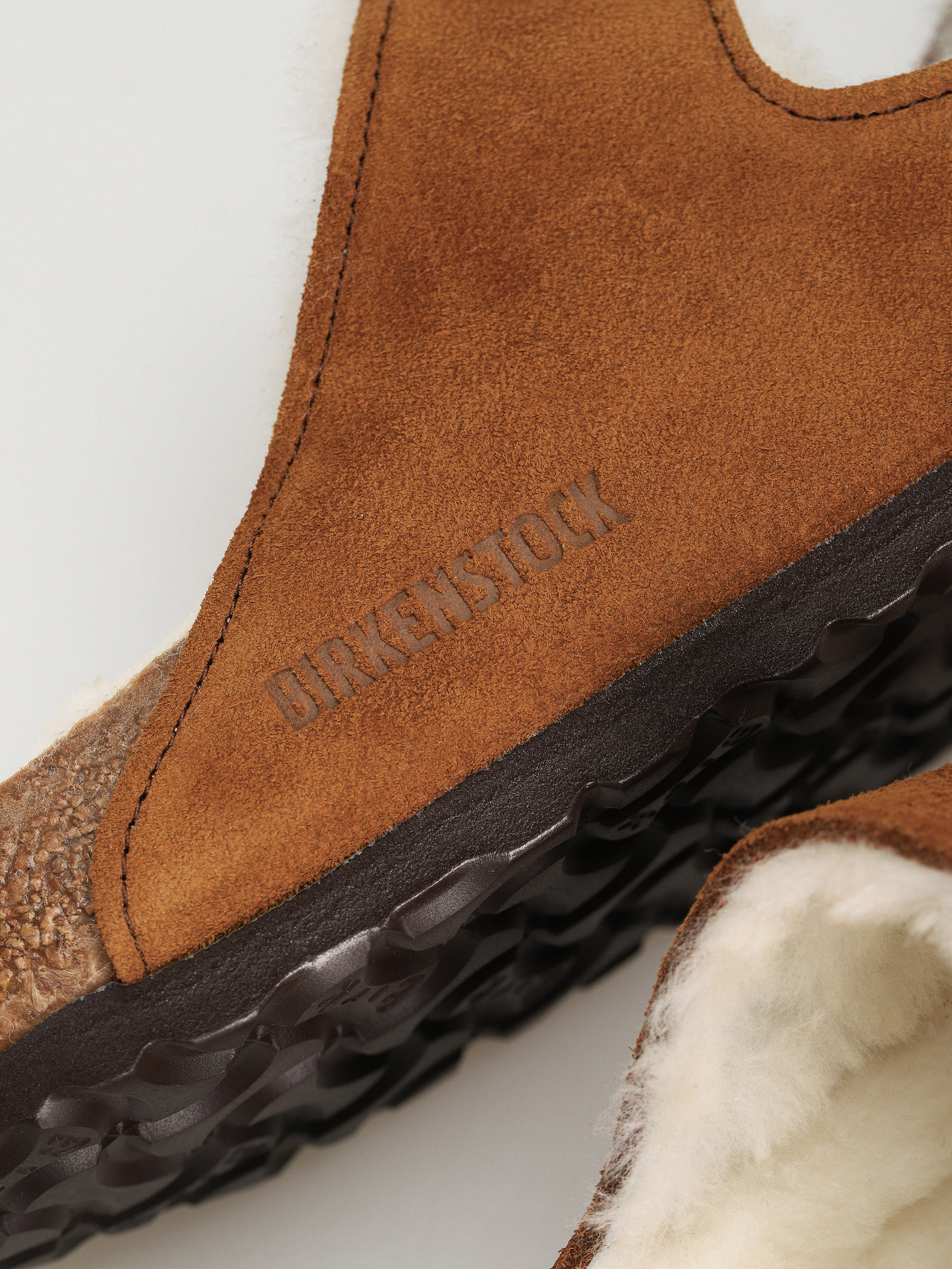 Klapki Birkenstock Arizona Suede Leather Narrow Wmn (mink)