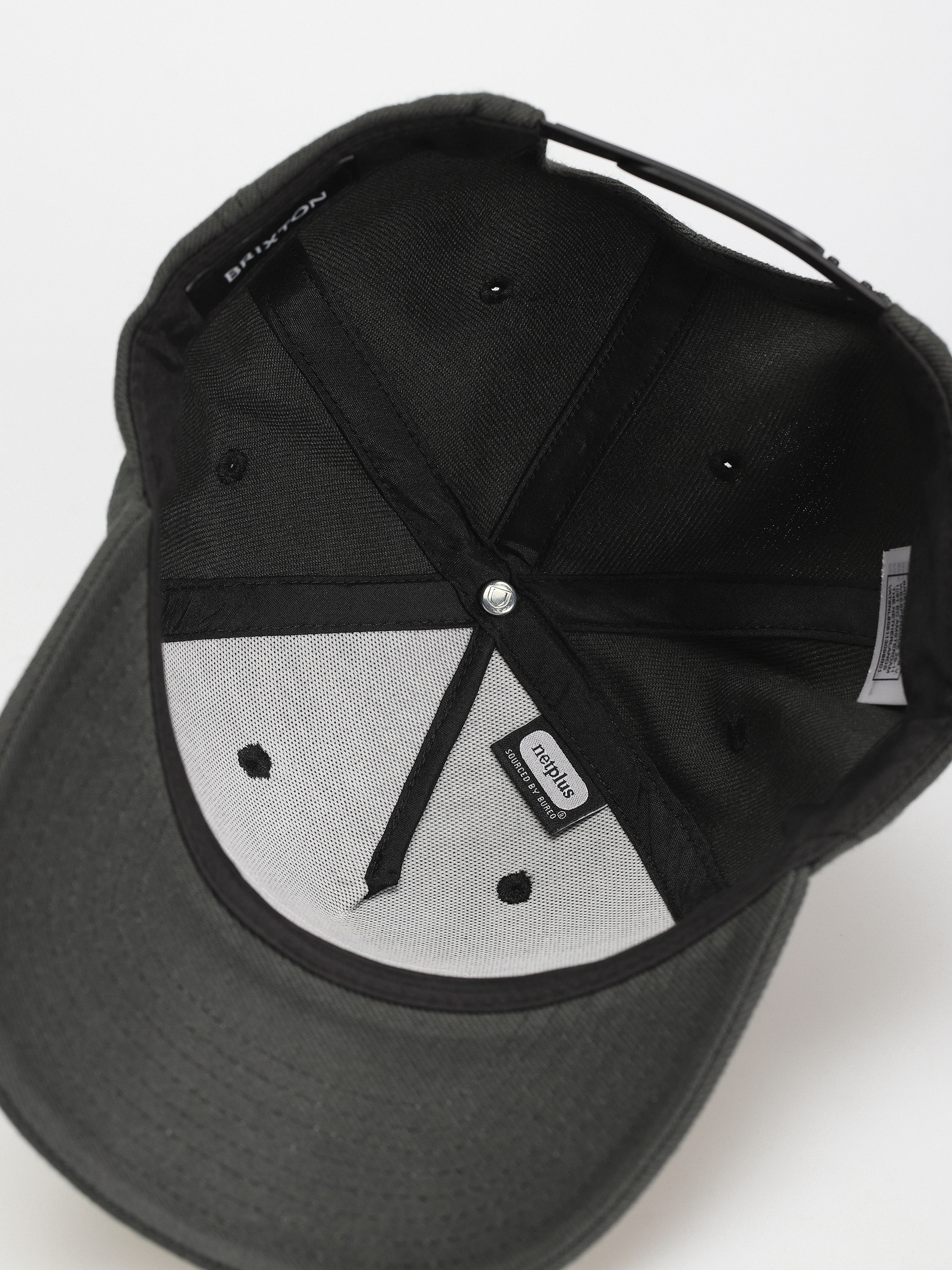 Czapka z daszkiem Brixton Linwood C Mp Snapback (black/white)