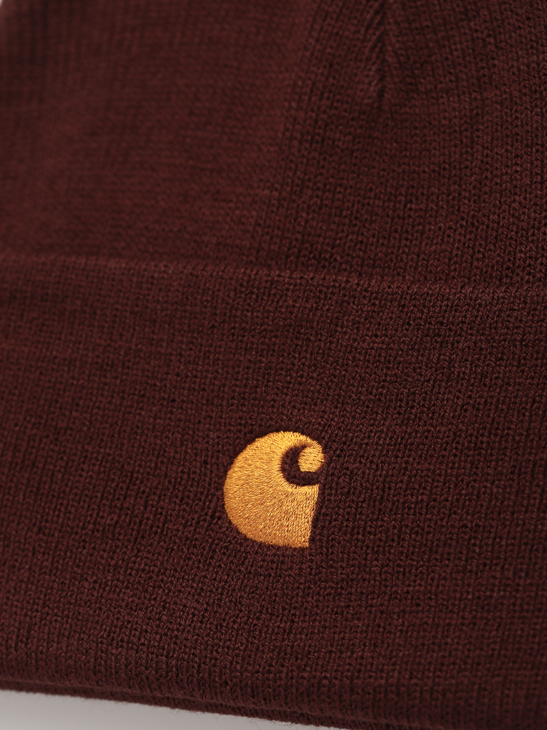Czapka zimowa Carhartt WIP Chase (amarone/gold)