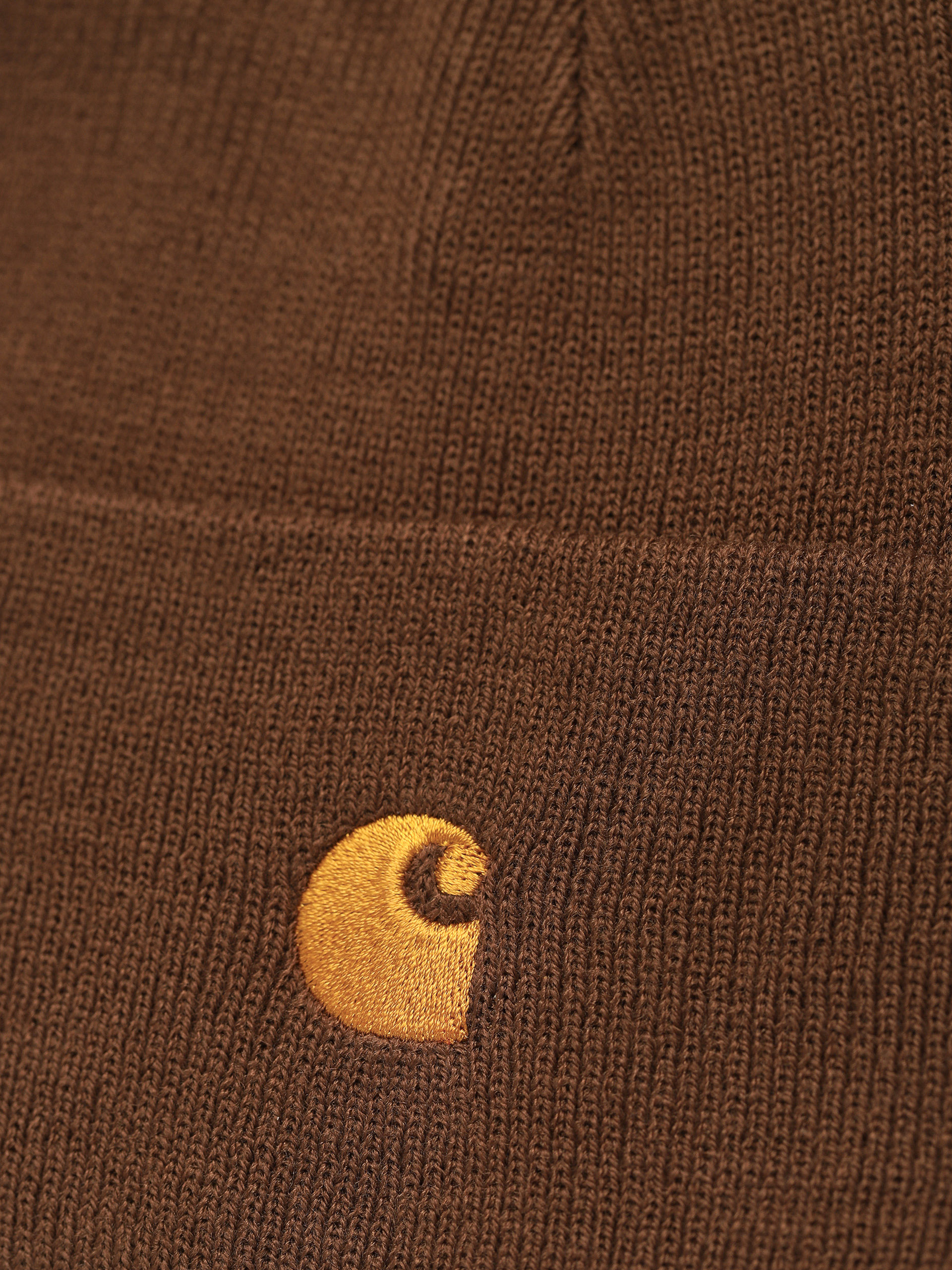 Czapka zimowa Carhartt WIP Chase (tamarind/gold)