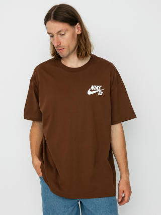 T-shirt Nike SB Logo (cacao  wow/white)