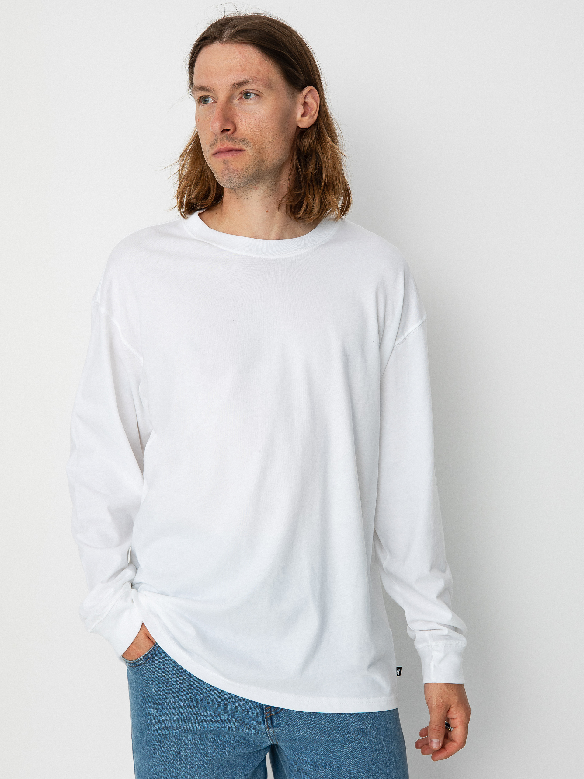 Longsleeve Nike SB Essentials - biały (white)