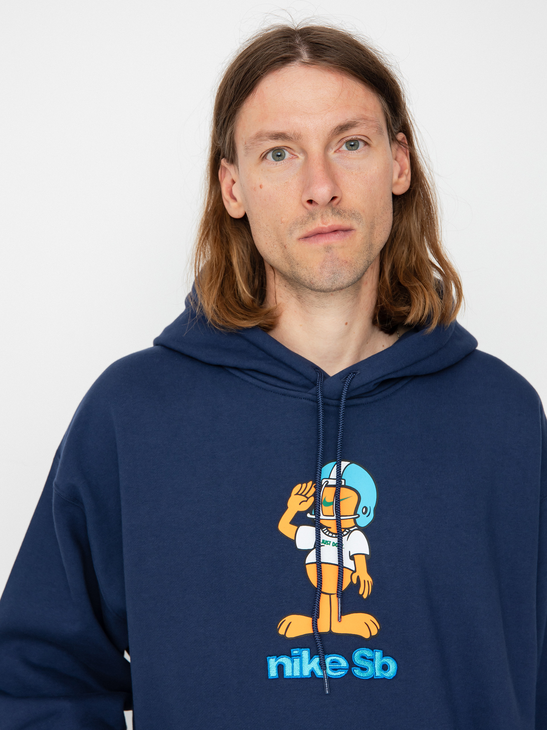 Bluza z kapturem Nike SB Salute GFX HD (midnight navy)