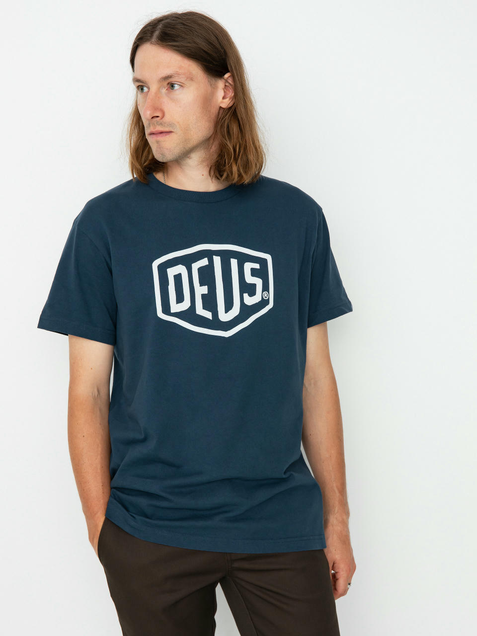 T-shirt Deus Ex Machina Shield (navy)