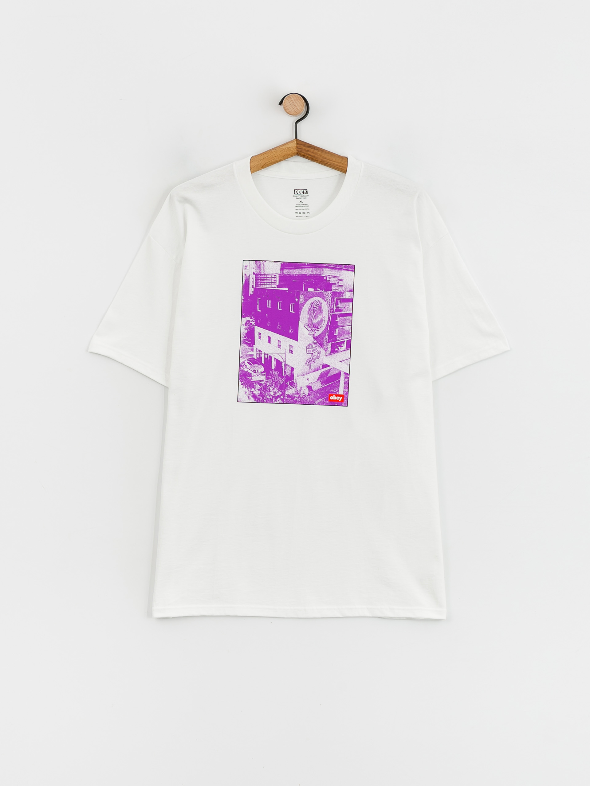 T-shirt OBEY South Korea Photo (white)