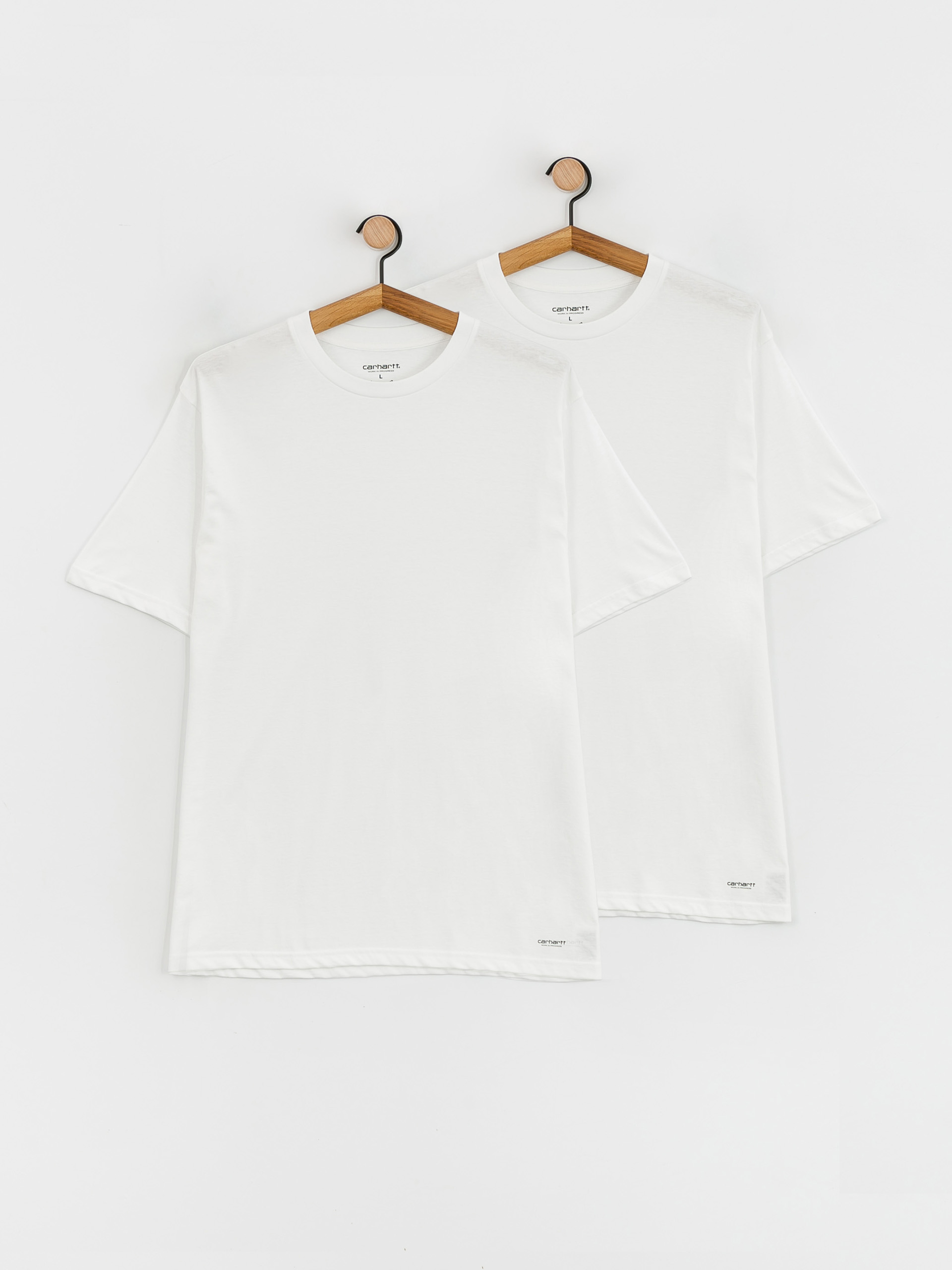T-shirt Carhartt WIP Standard Crew Neck 2-pack (white white)