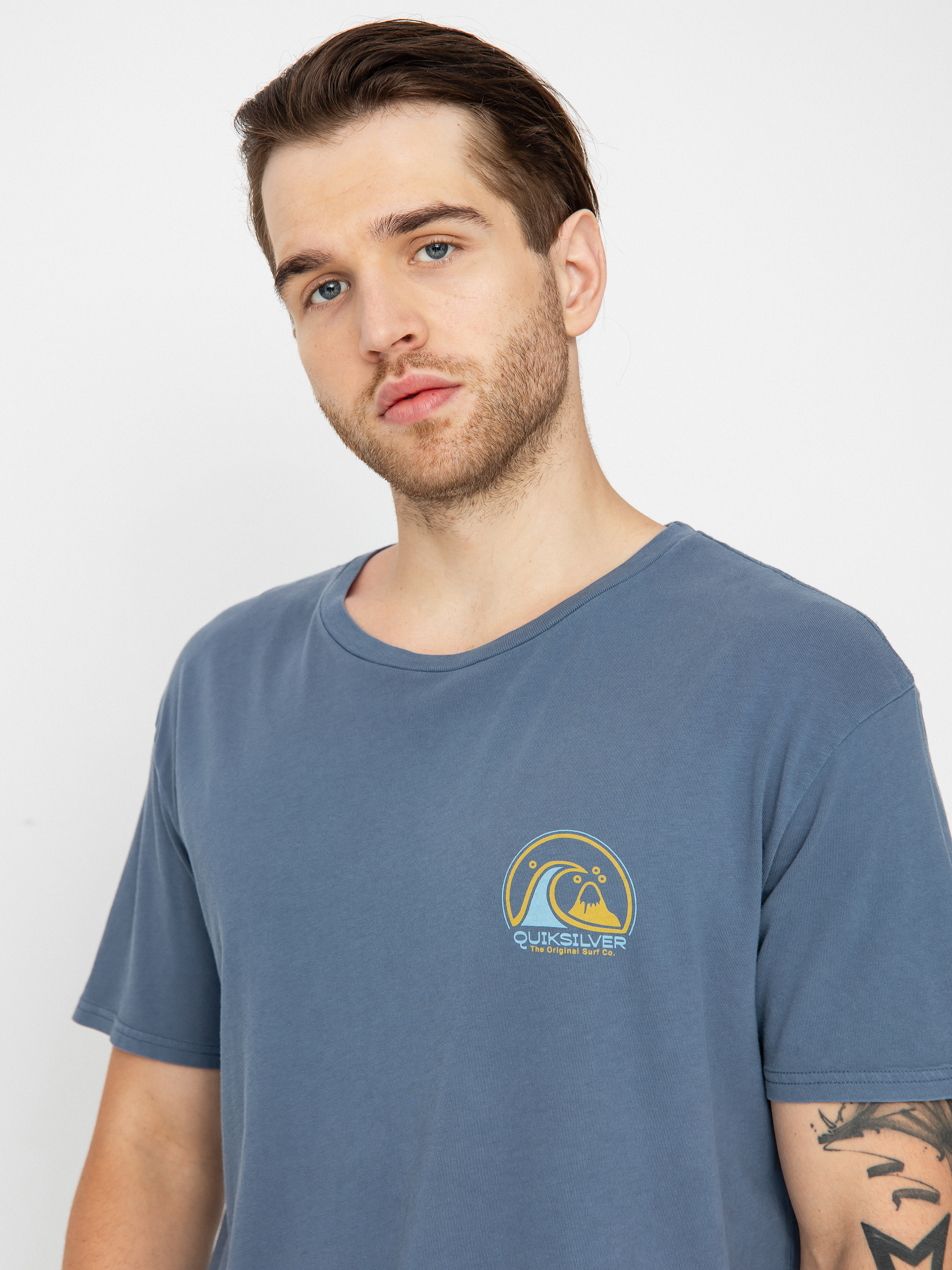 T-shirt Quiksilver Clean Circle (bering sea)