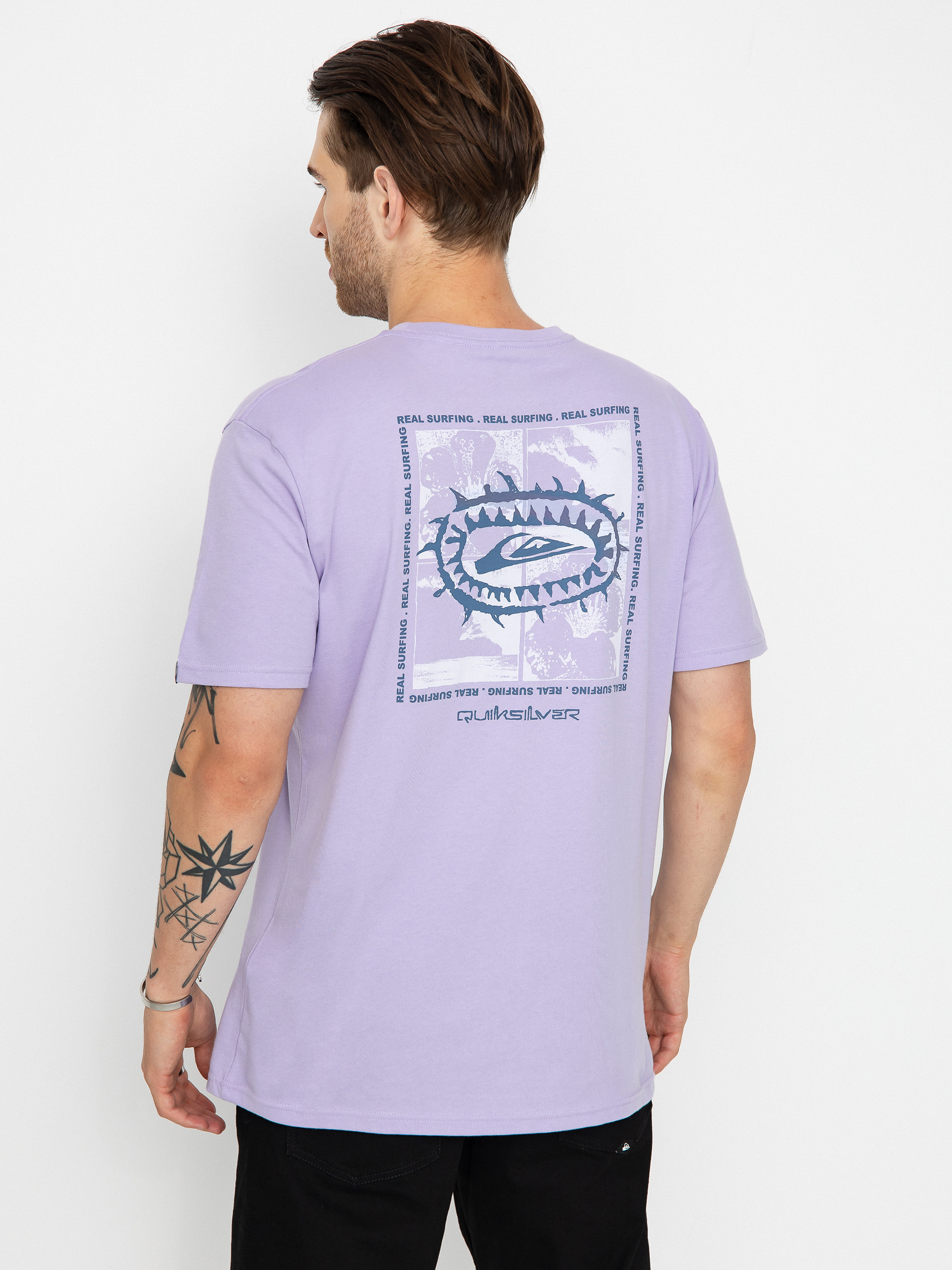 T-shirt Quiksilver Urban Surfin (purple rose)