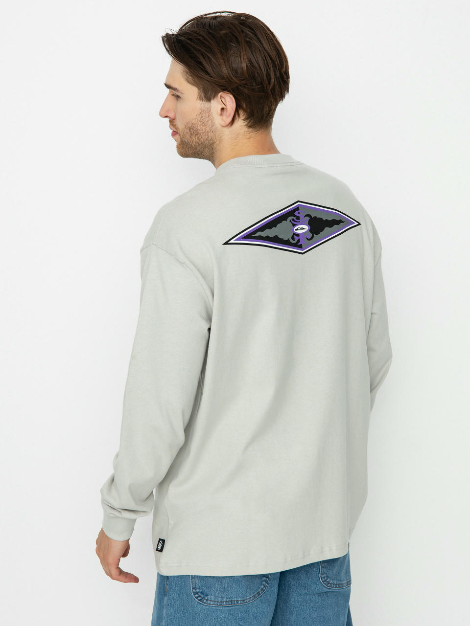 Longsleeve Quiksilver Stretch Sot (gray violet)