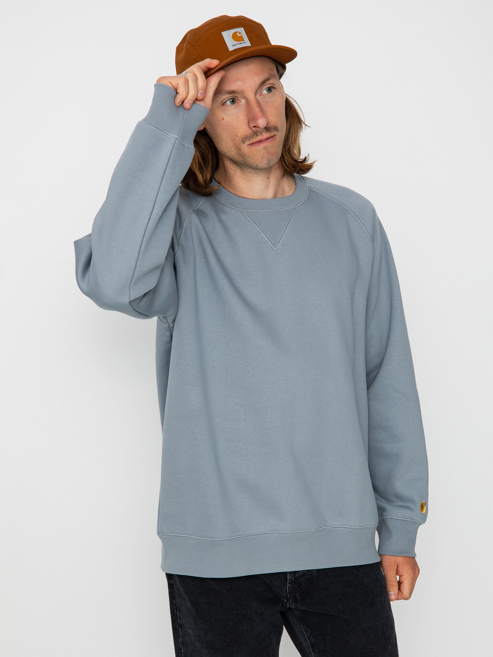 Bluza Carhartt WIP Chase (mirror/gold)