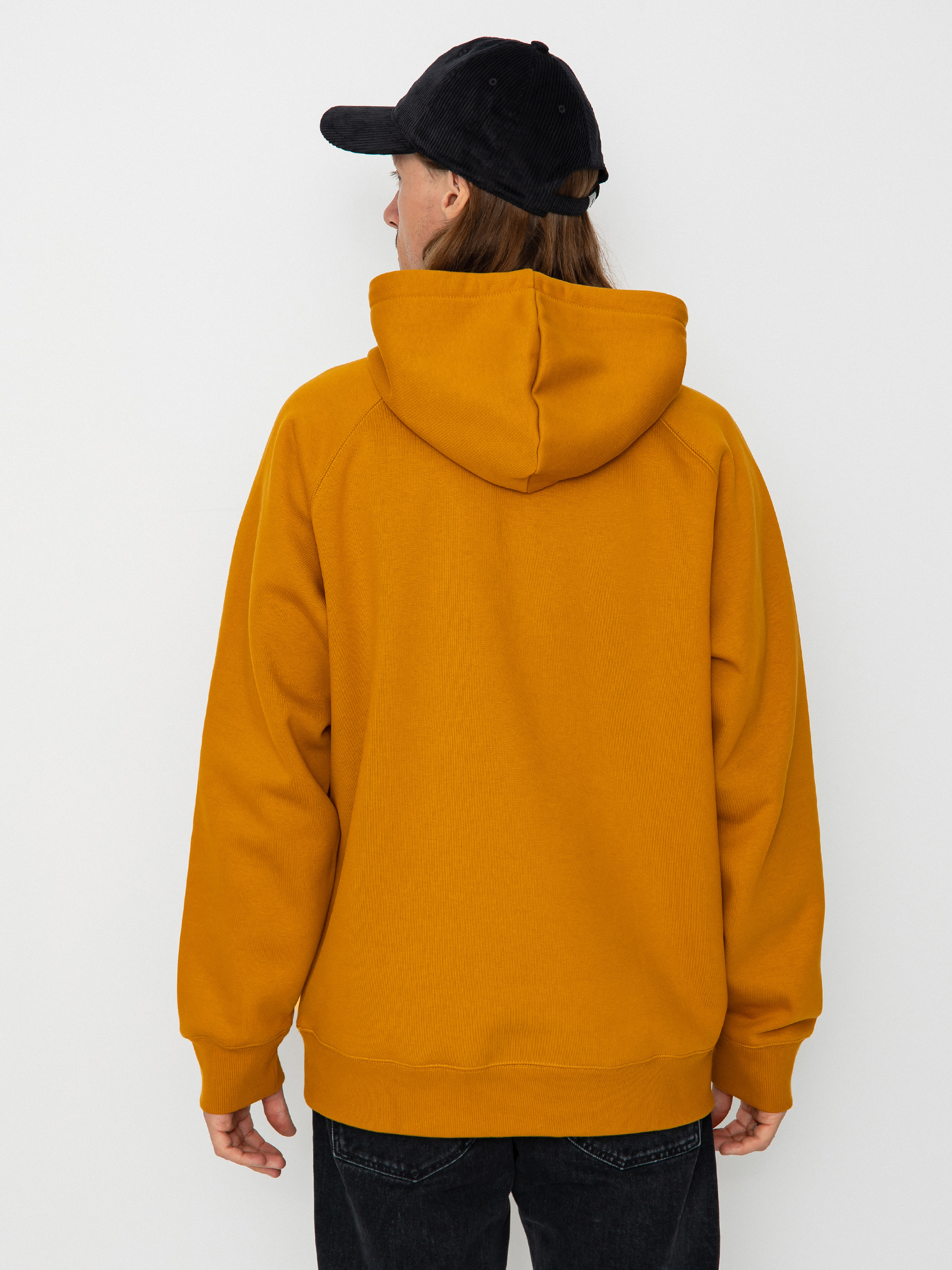 Bluza z kapturem Carhartt WIP Chase HD (buckthorn/gold)