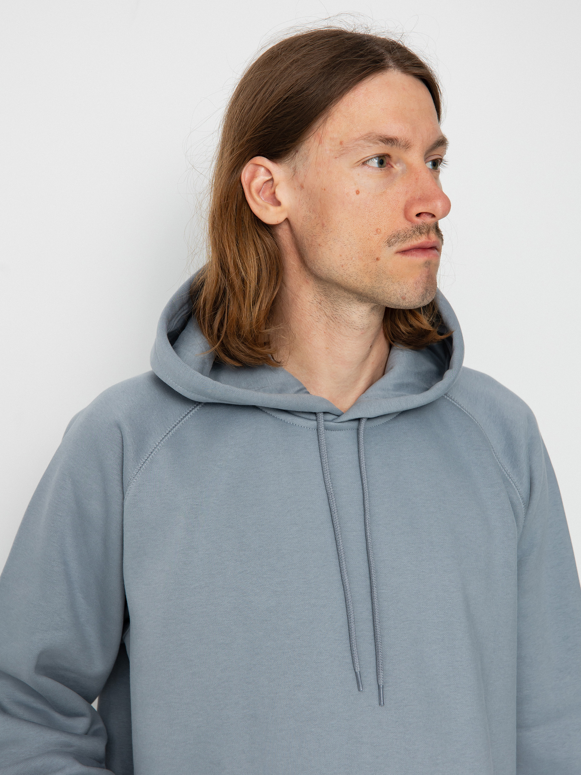 Bluza z kapturem Carhartt WIP Chase HD (mirror/gold)