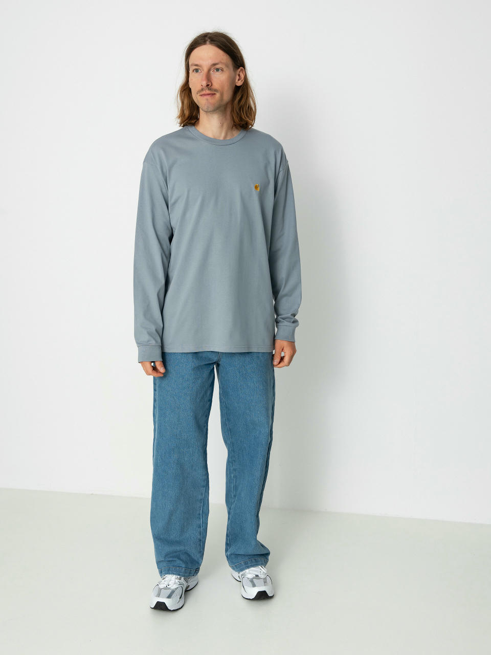 Longsleeve Carhartt WIP Chase (mirror/gold)