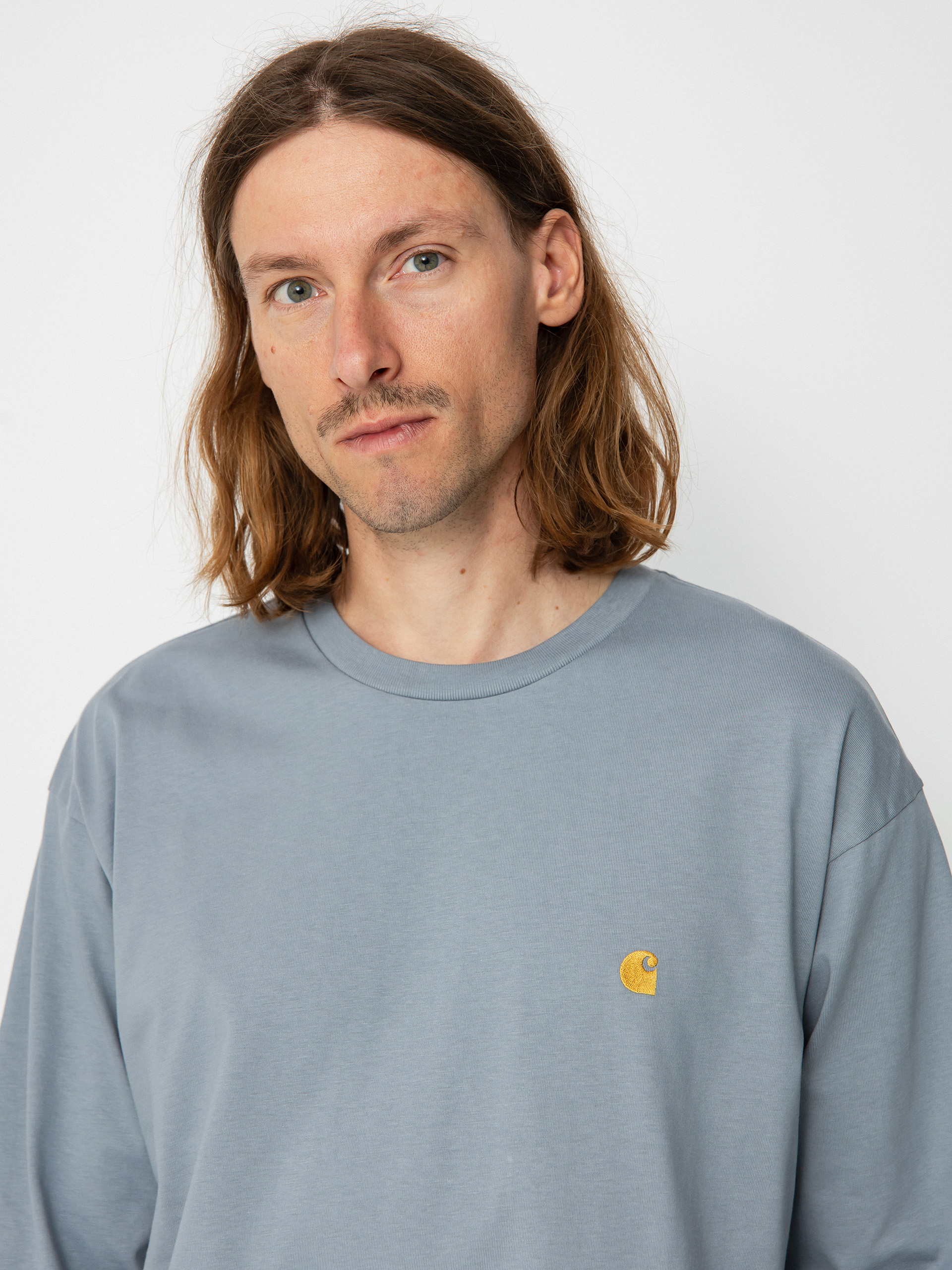 Longsleeve Carhartt WIP Chase (mirror/gold)