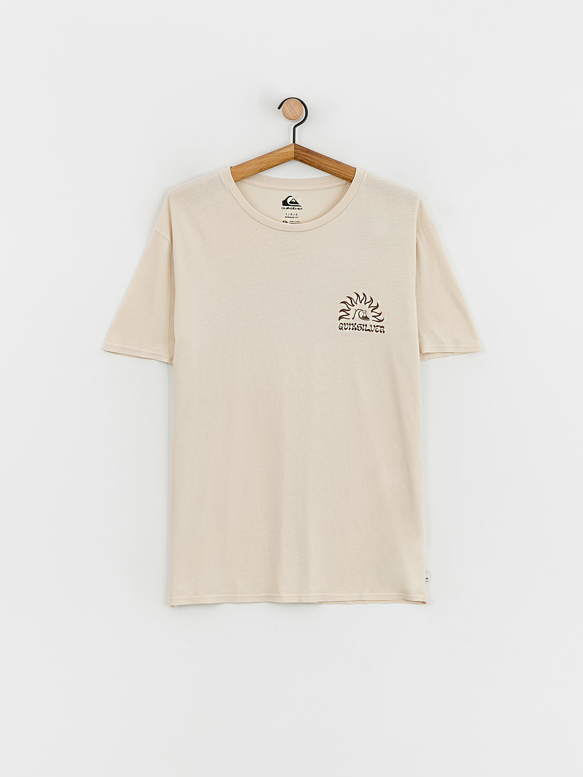 T-shirt Quiksilver Earthy Type (birch)