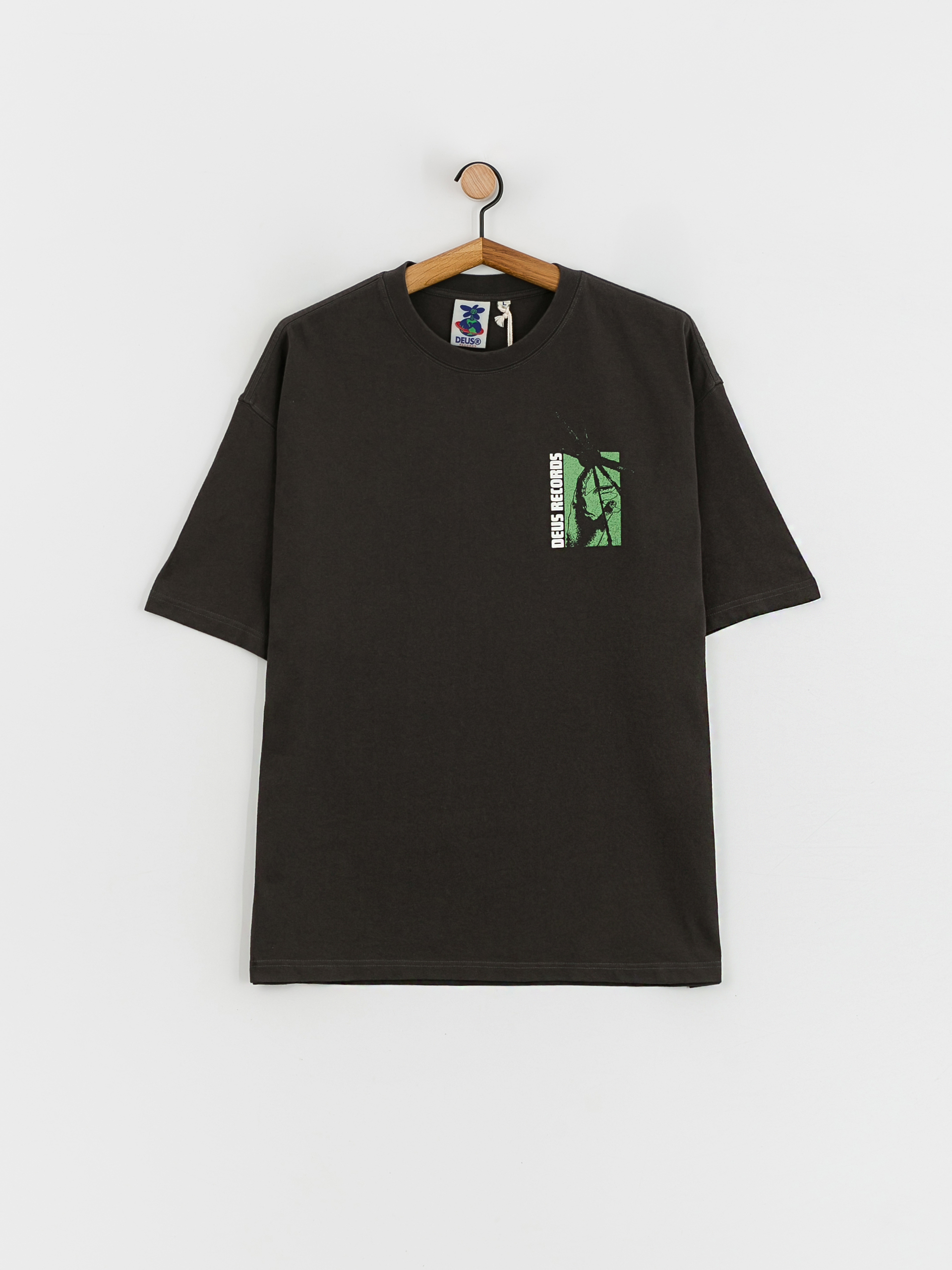 T-shirt Deus Ex Machina Time And Sound (anthracite)