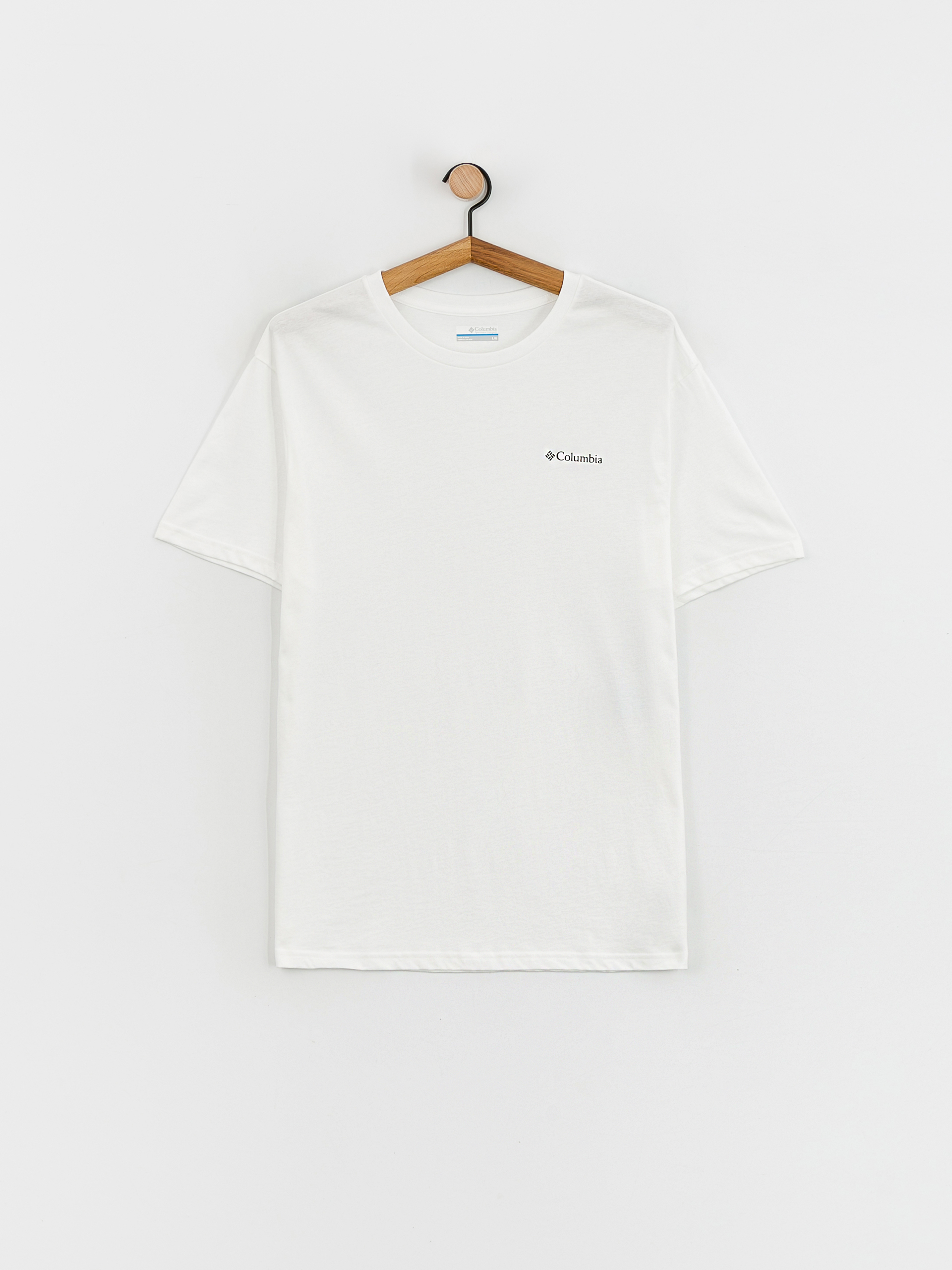 T-shirt Columbia Basic Logo (white/lc csc/branded graphic)