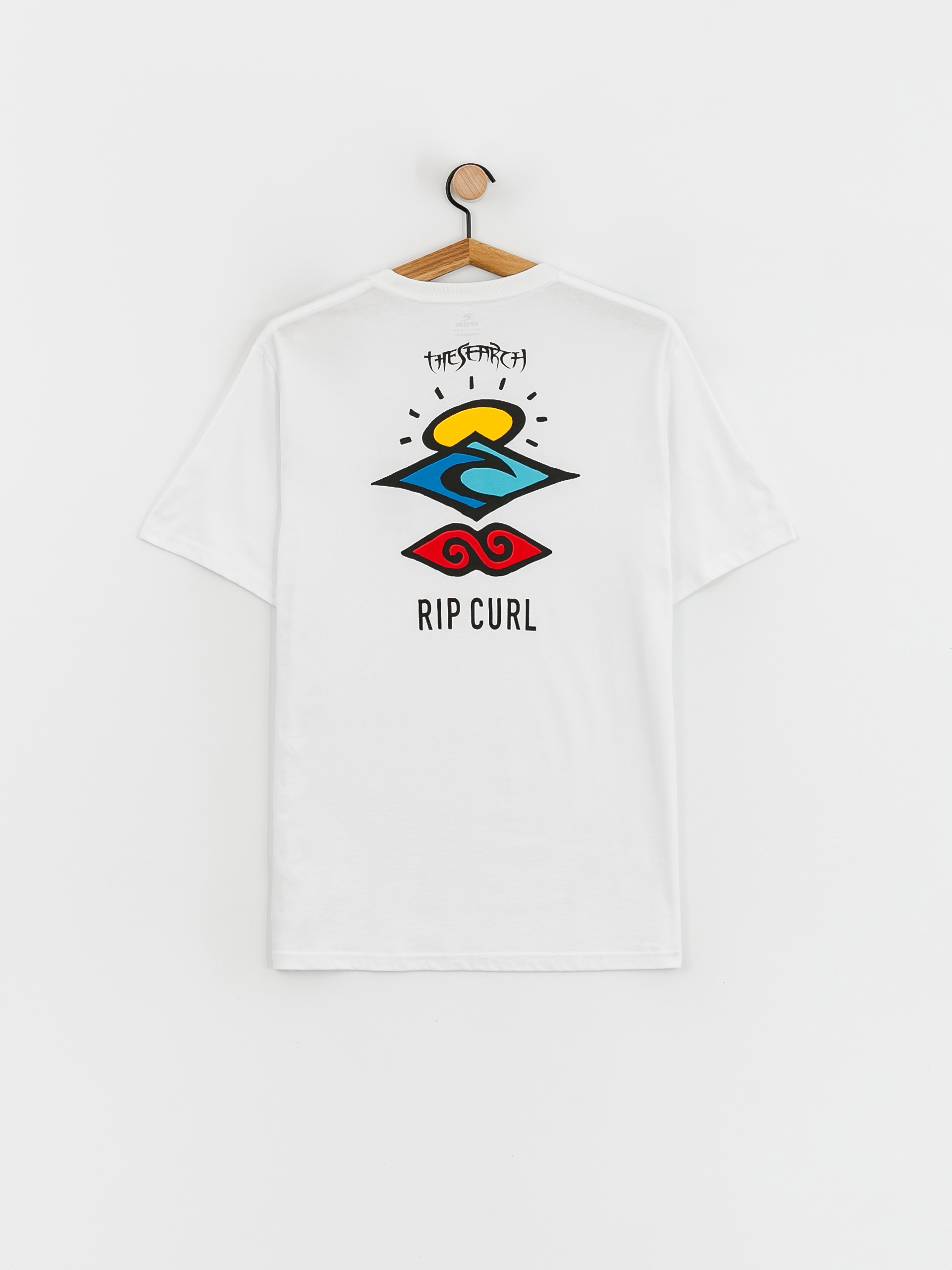 T-shirt Rip Curl Search Icon (white)