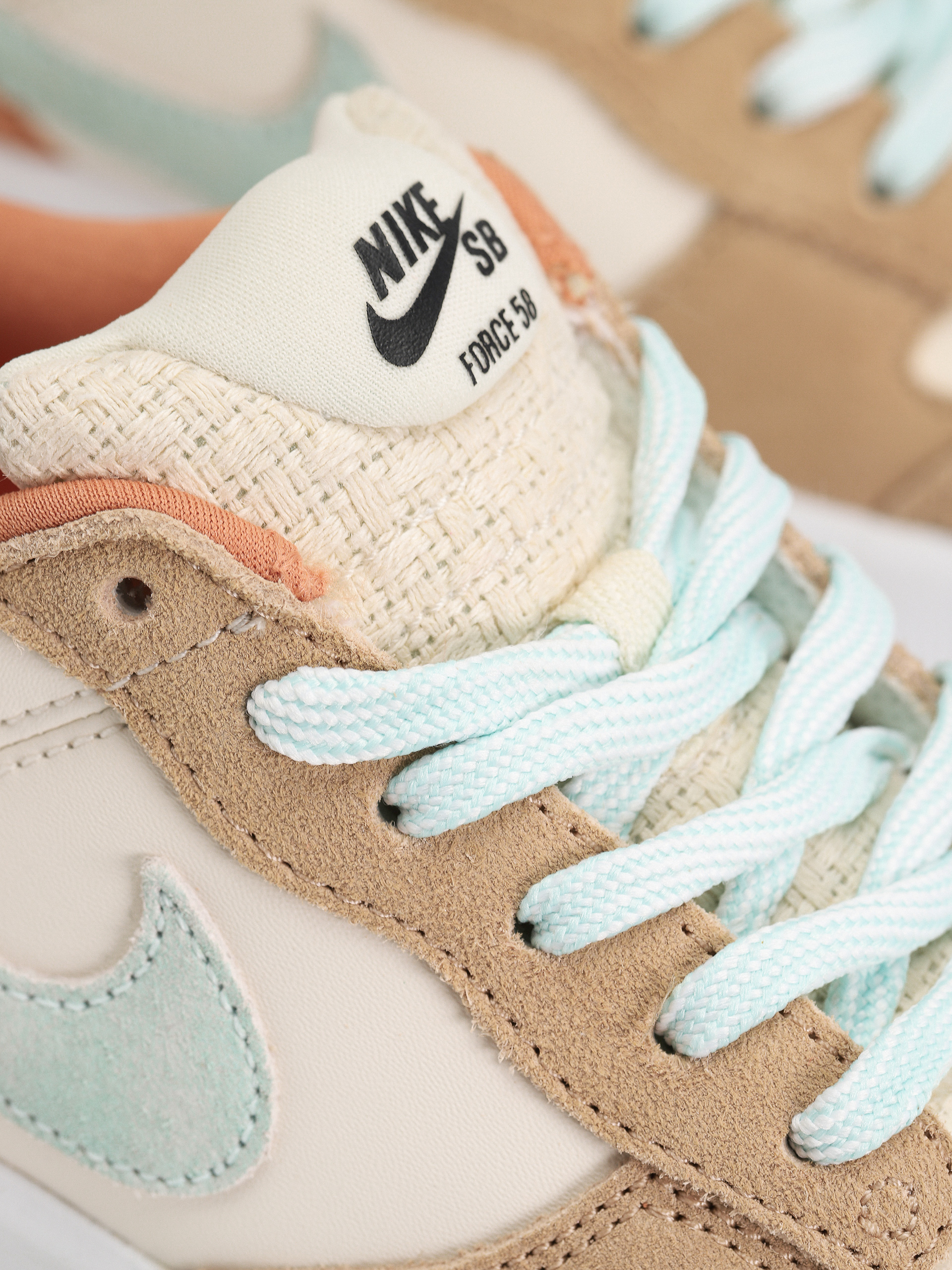 Buty Nike SB Force 58 (pale ivory/jade ice white hemp)