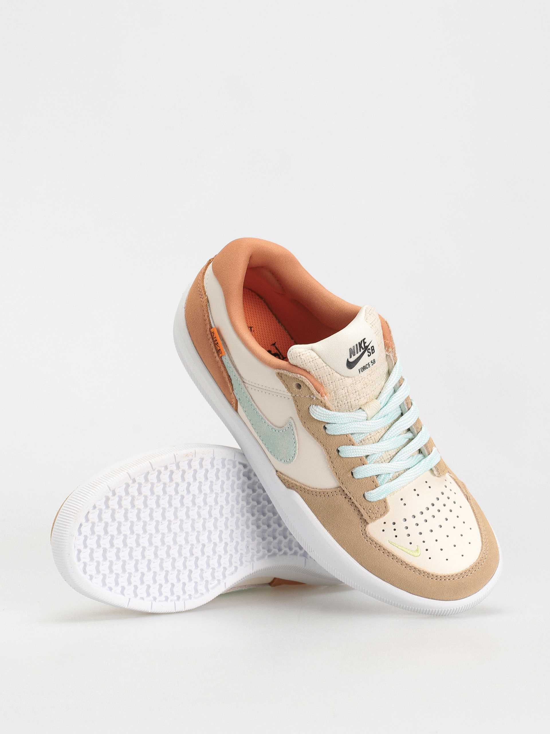 Buty Nike SB Force 58 (pale ivory/jade ice white hemp)