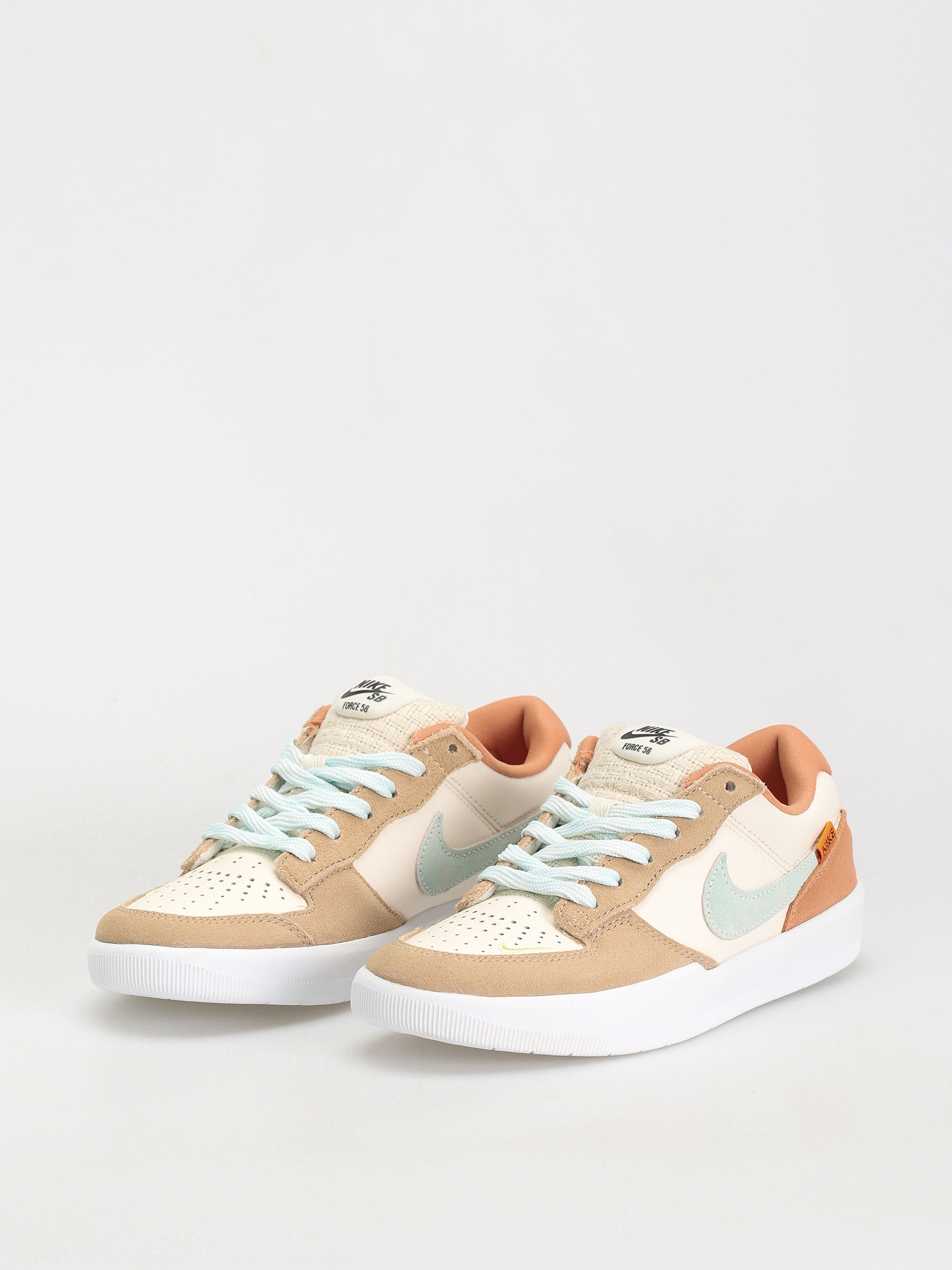 Buty Nike SB Force 58 (pale ivory/jade ice white hemp)