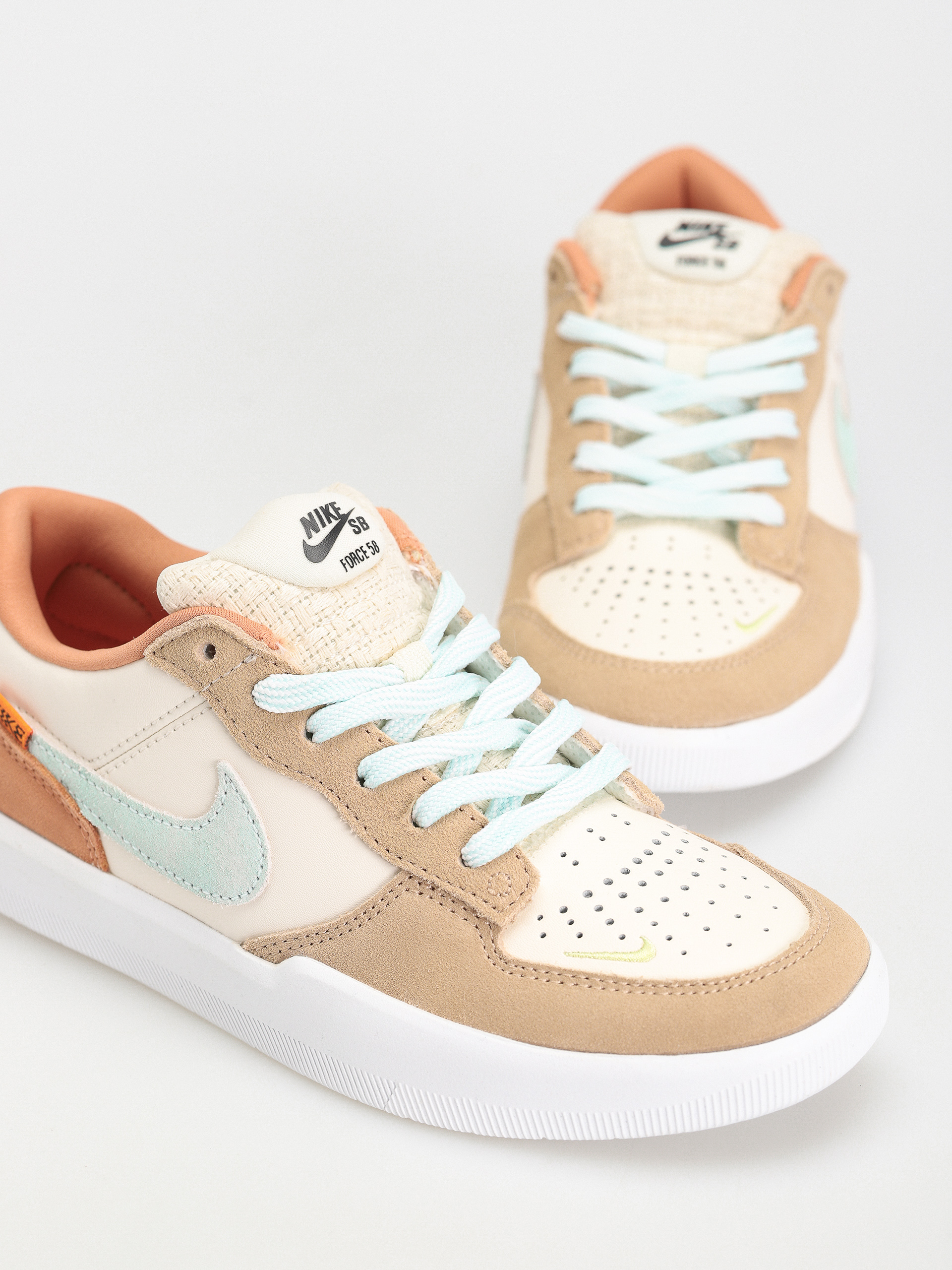 Buty Nike SB Force 58 (pale ivory/jade ice white hemp)