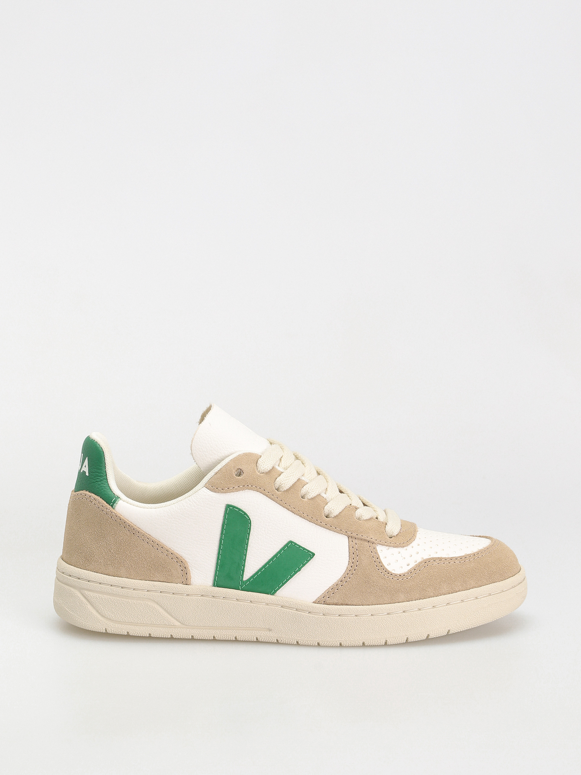 Buty Veja V-10 Wmn (extra white emeraude sahara)