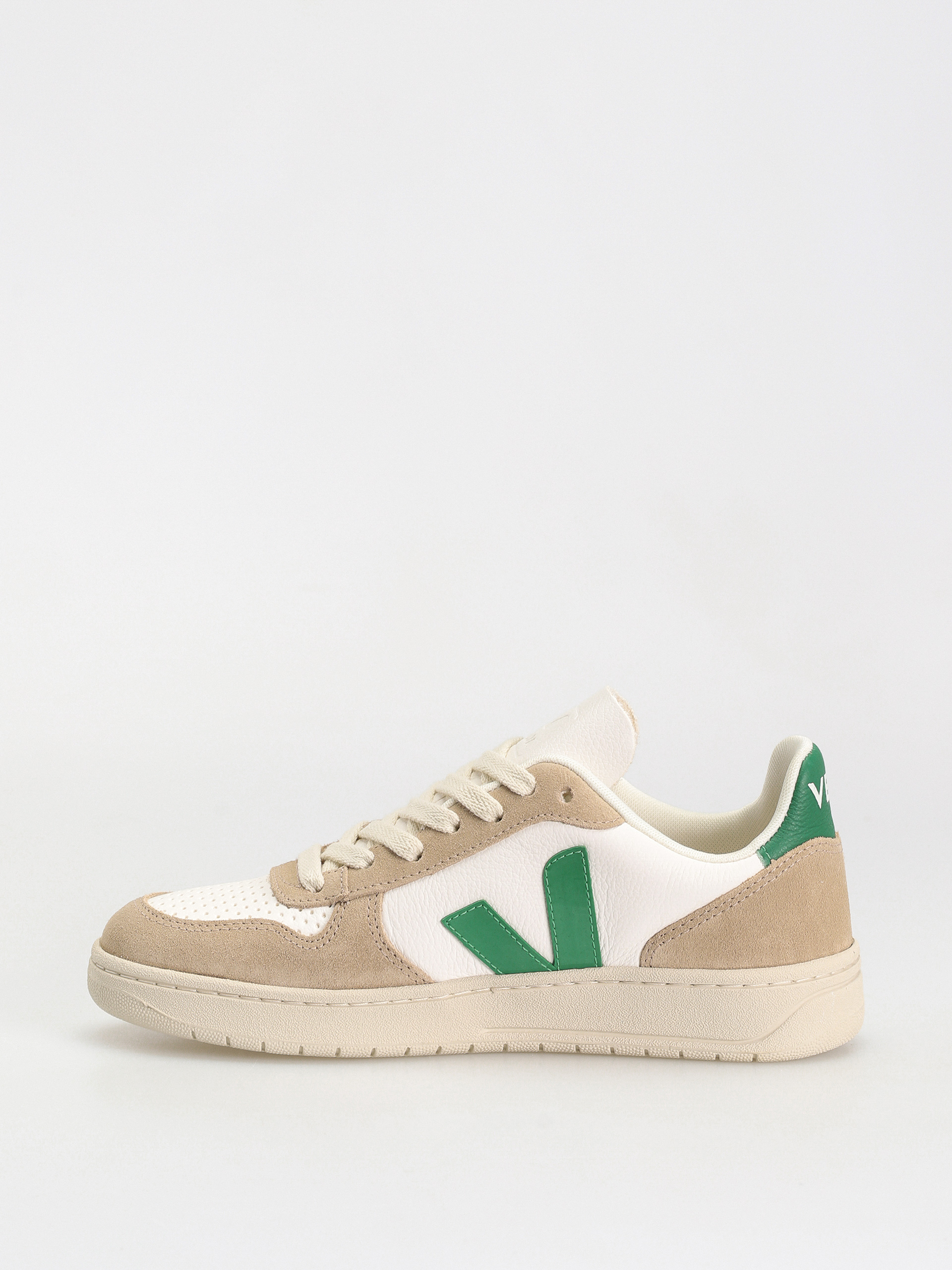 Buty Veja V-10 Wmn (extra white emeraude sahara)