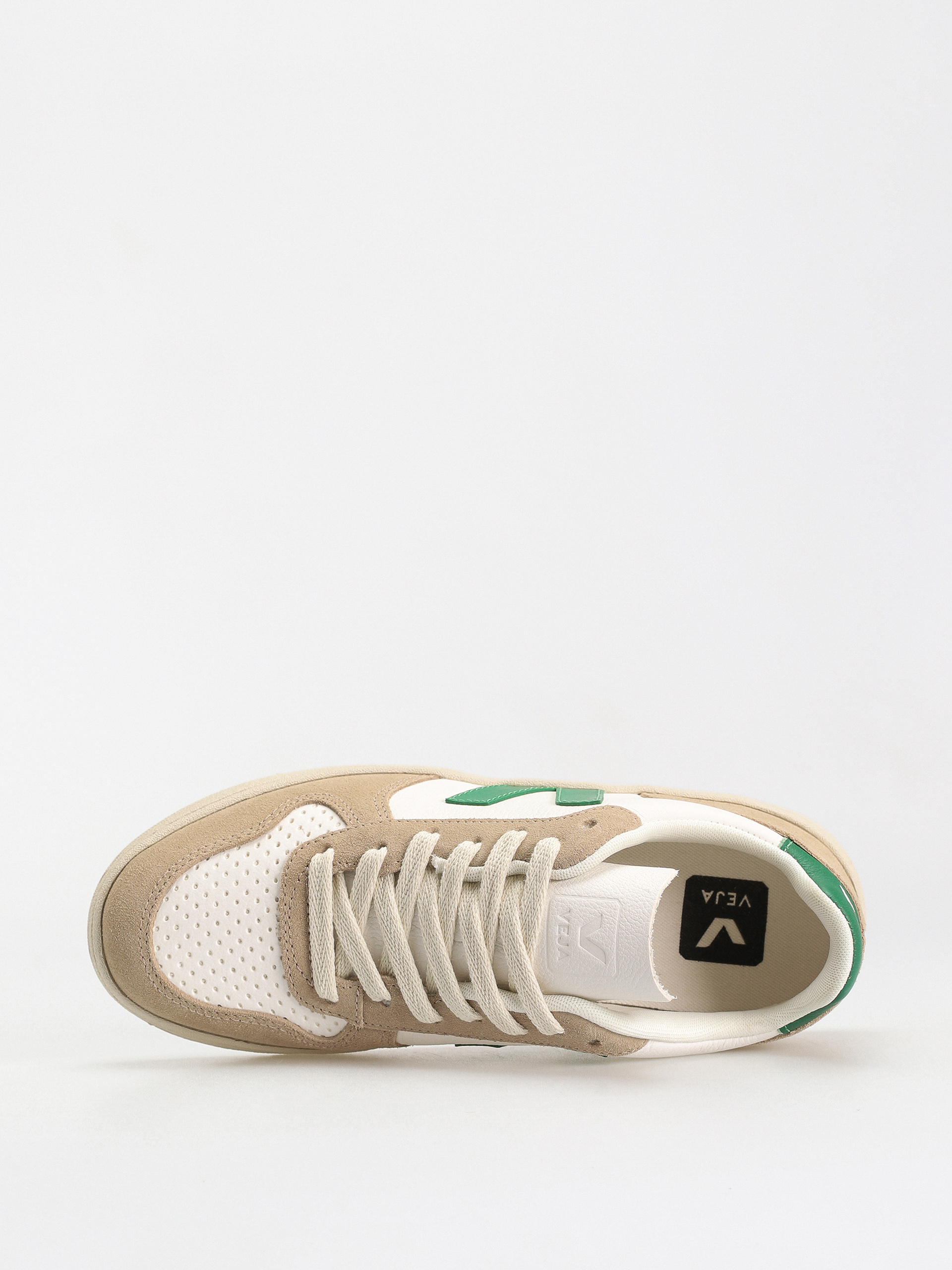 Buty Veja V-10 Wmn (extra white emeraude sahara)