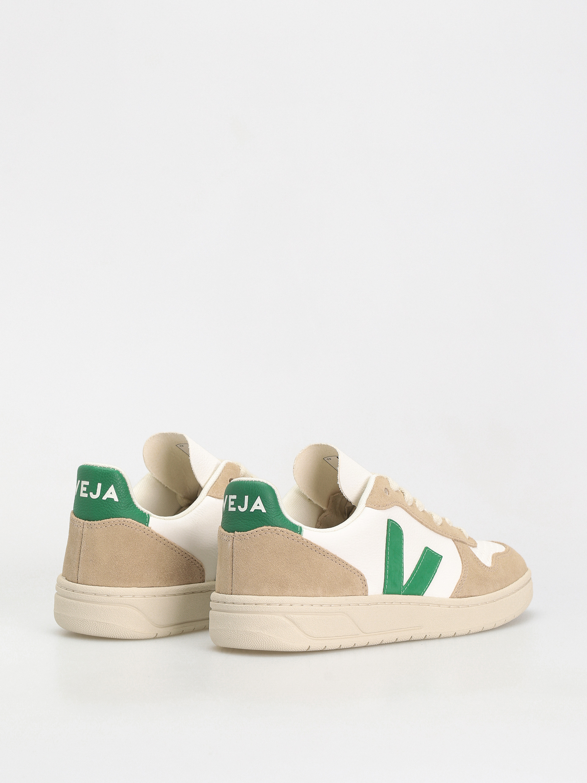 Buty Veja V-10 Wmn (extra white emeraude sahara)