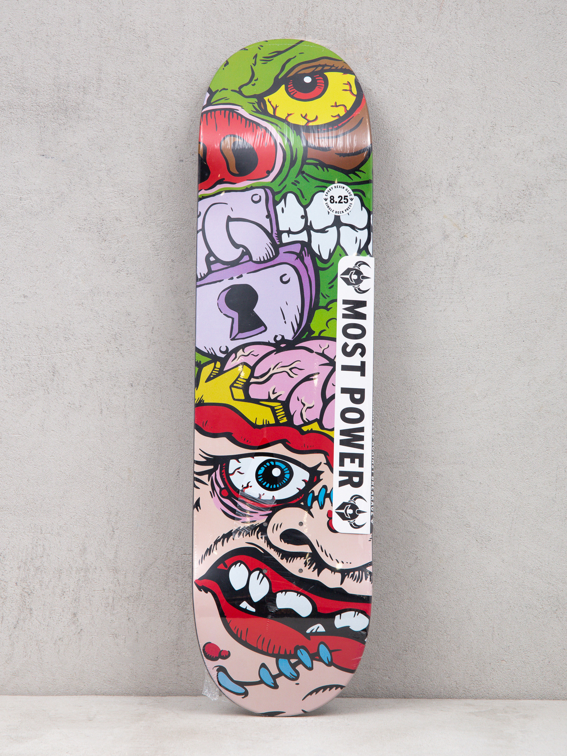 Deck Darkstar Madballs Brain Bash Hyb (green/violet/red)