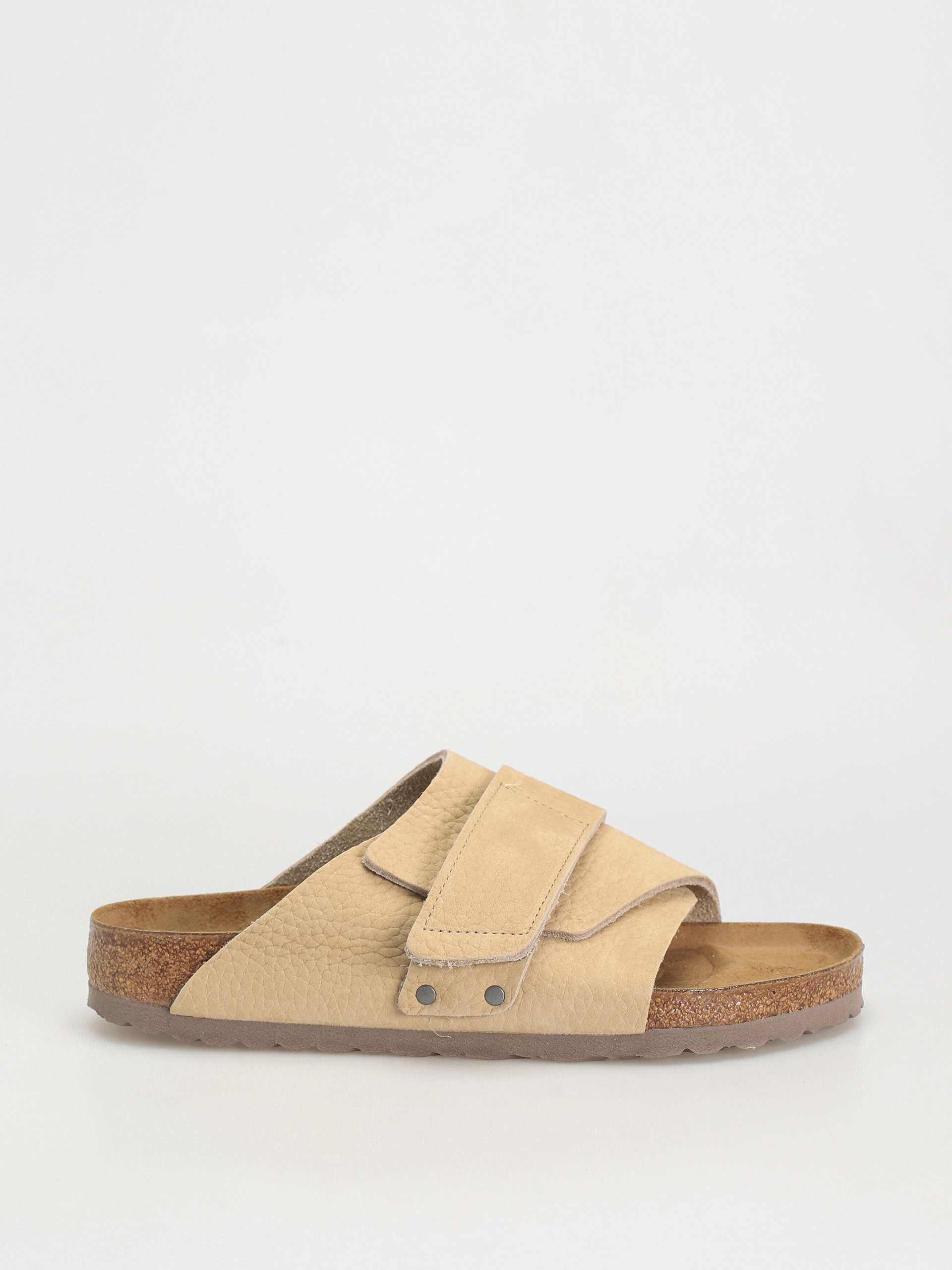 Klapki Birkenstock Kyoto Nubuck Leather (sandcastle)