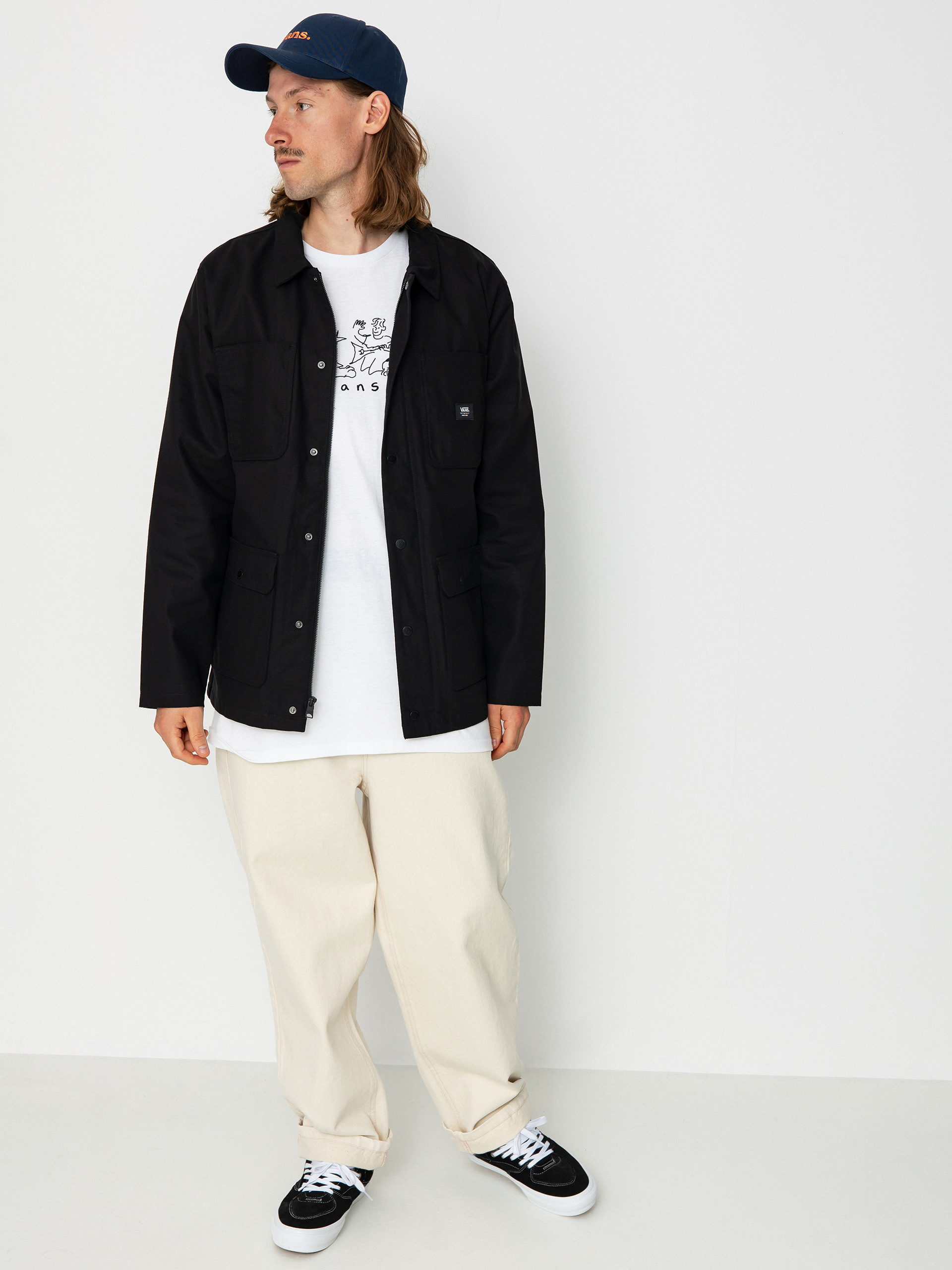 Kurtka Vans Drill Chore Coat Lined (black)
