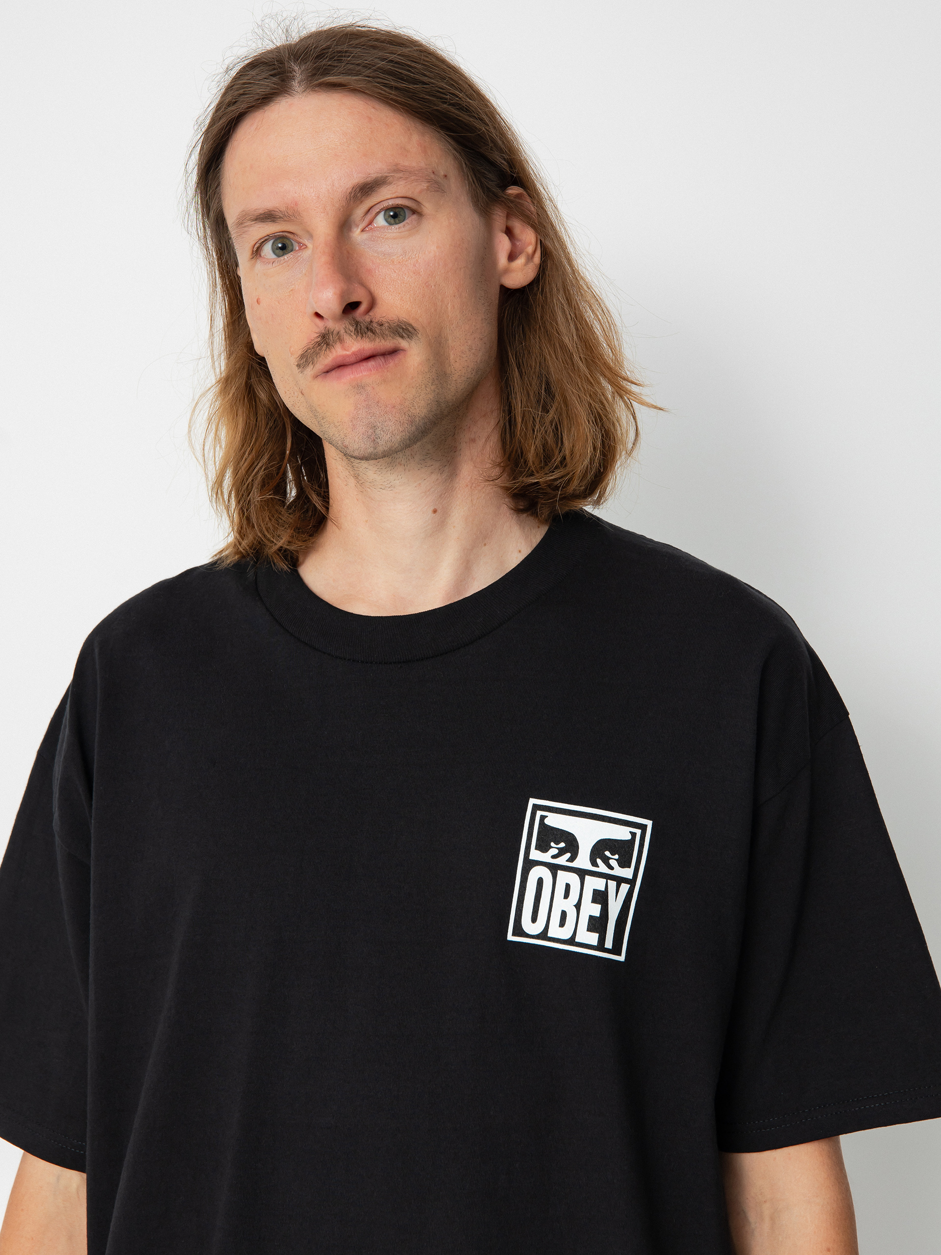 T-shirt OBEY Eyes Icon 2 (black)