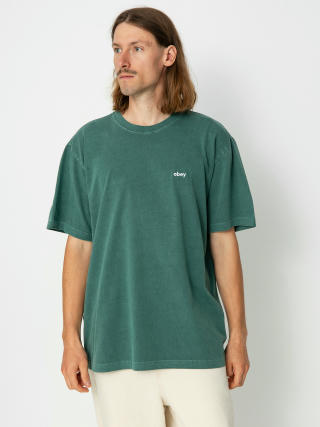 T-shirt OBEY Lowercase Pigment (pigment aventurine green)
